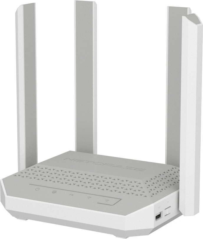 Роутер беспроводной Keenetic Netcraze Hopper (NC-3811) AX3000 10/100/1000BASE-TX/4G ready белый — фото 1