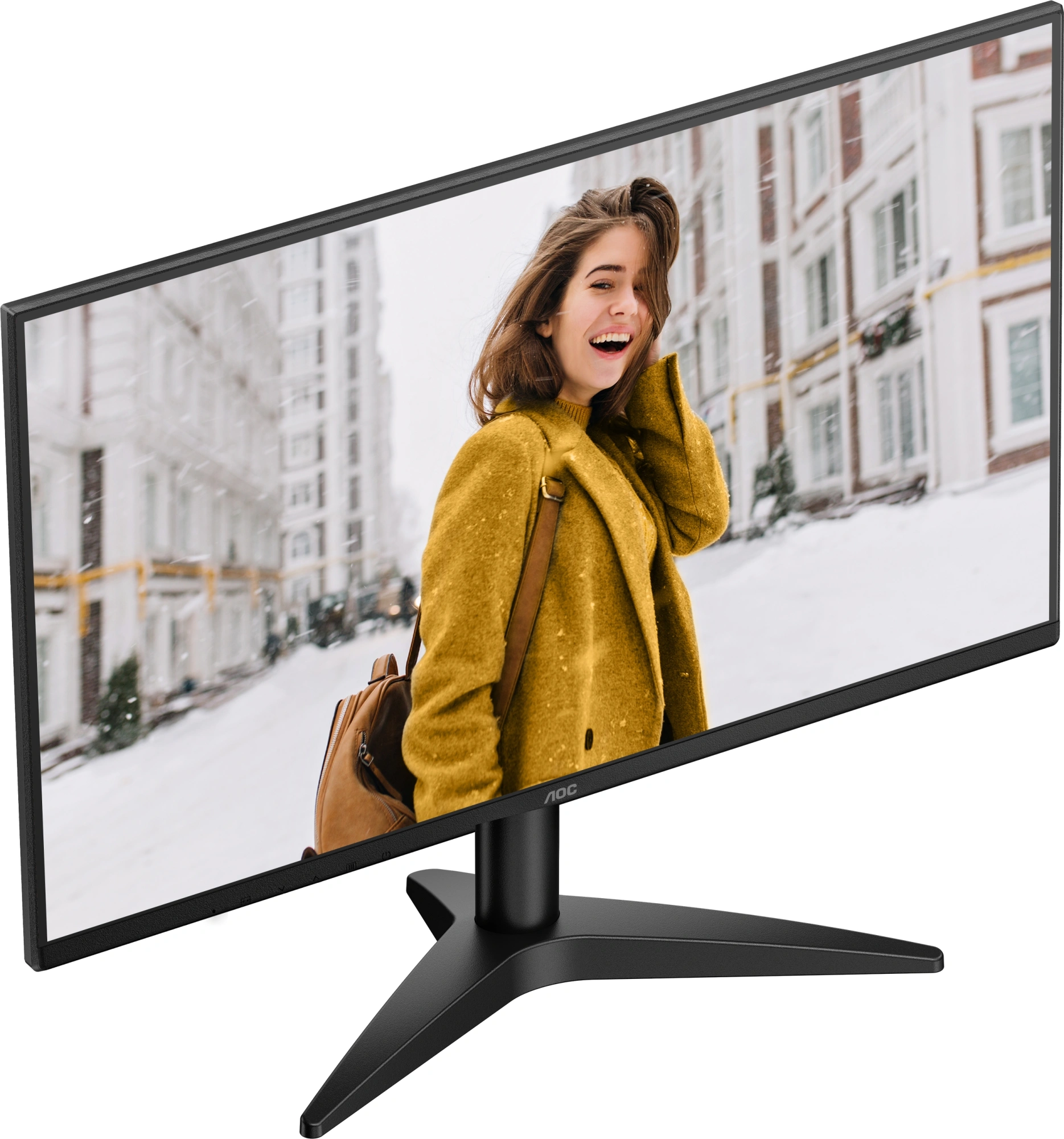 Монитор AOC 23.8" 24B36XE черный IPS LED 16:9 HDMI матовая 300cd 178гр/178гр 1920x1080 144Hz VGA FHD 2.5кг — миниатюра 3