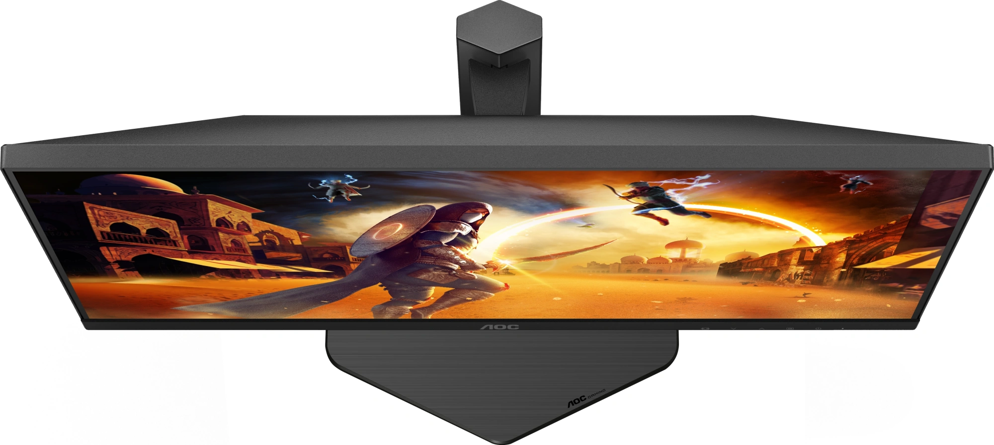 Монитор AOC 27" U27G4R черный/красный IPS LED 16:9 HDMI матовая HAS Piv 400cd 178гр/178гр 3840x2160 160Hz G-Sync DP 4K USB 6.35кг — миниатюра 4