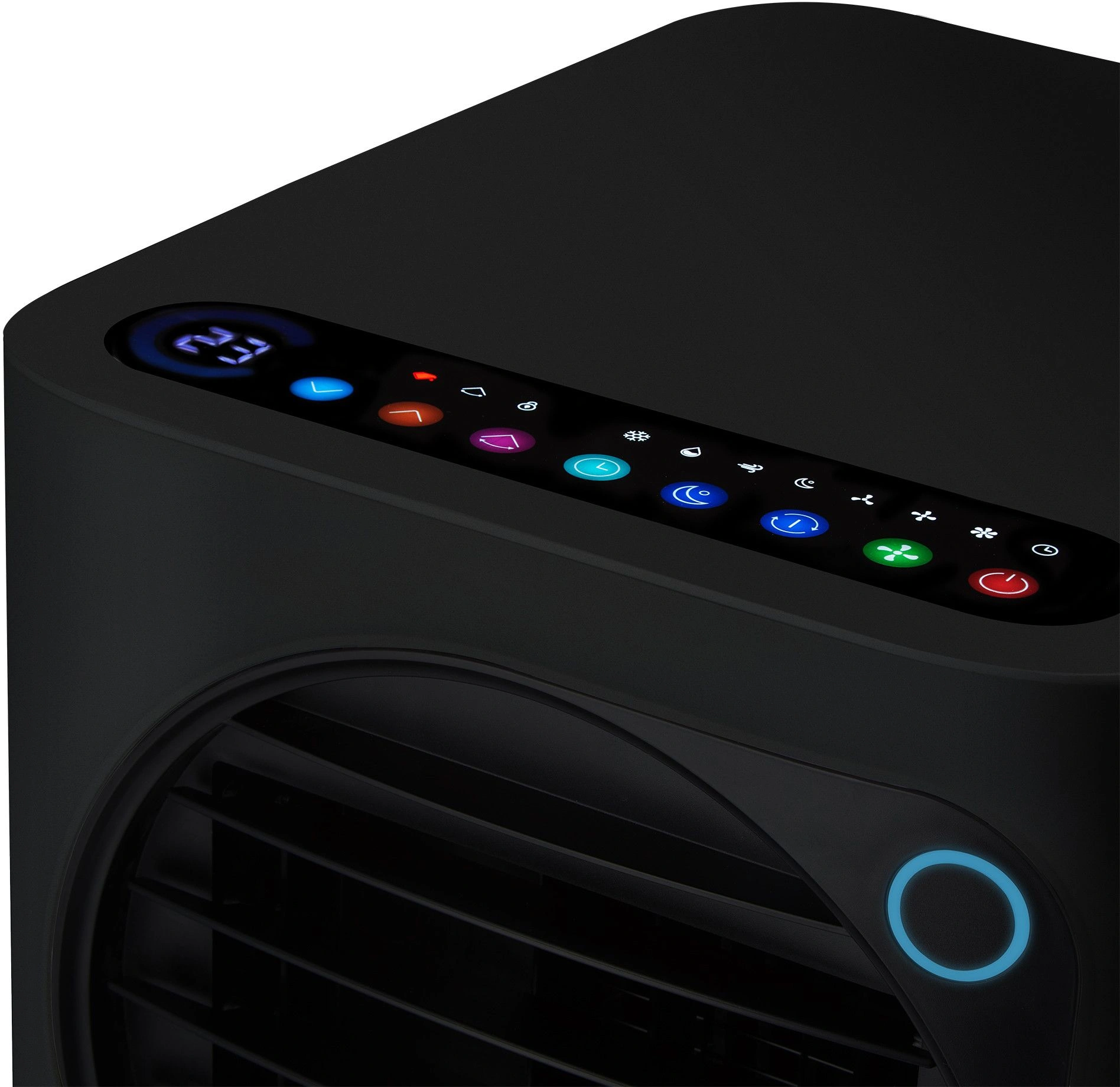 Кондиционер мобильный Ballu Eclipse BPAC-10 EPB/N6 черный площ.24м2 — миниатюра 3