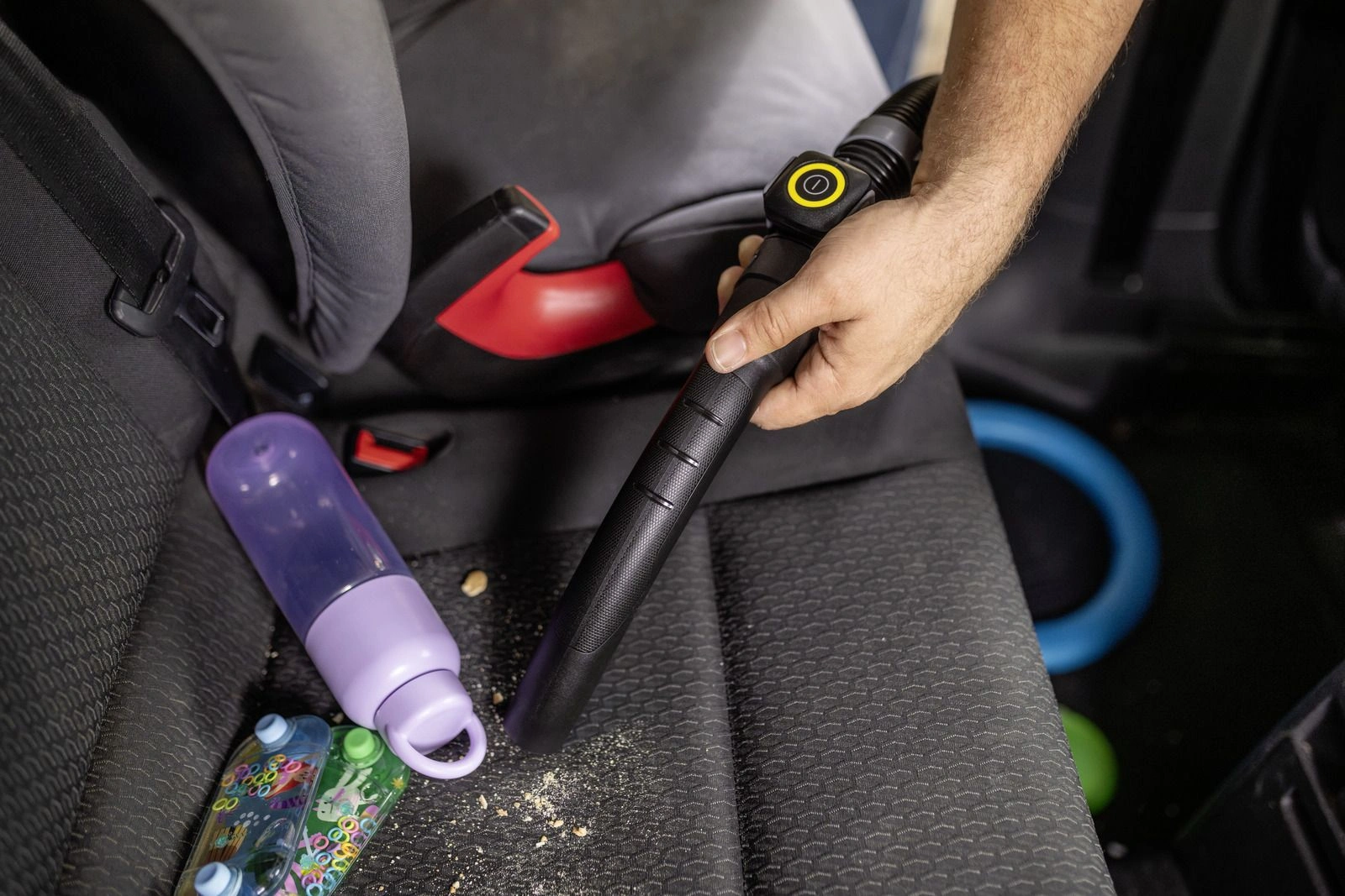 Строительный пылесос Karcher WD 5 Control P 25/5/22 1200Вт (уборка: сухая/влажная/выдув/сбор воды) желтый — миниатюра 5