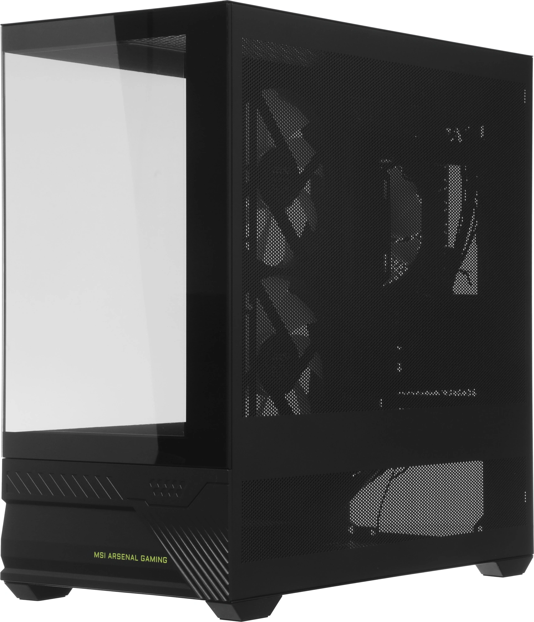 Корпус MSI MAG Pano M110R черный без БП mATX 8x120mm 2x140mm 1xUSB3.0 audio AirDuct bott PSU — миниатюра 4