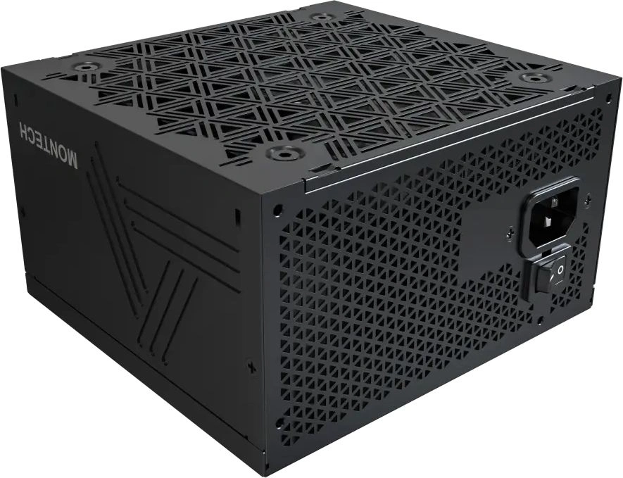 Блок питания Montech ATX 750W Beta 2 80+ bronze (20+4pin) APFC 120mm fan 4xSATA RTL — фото 1