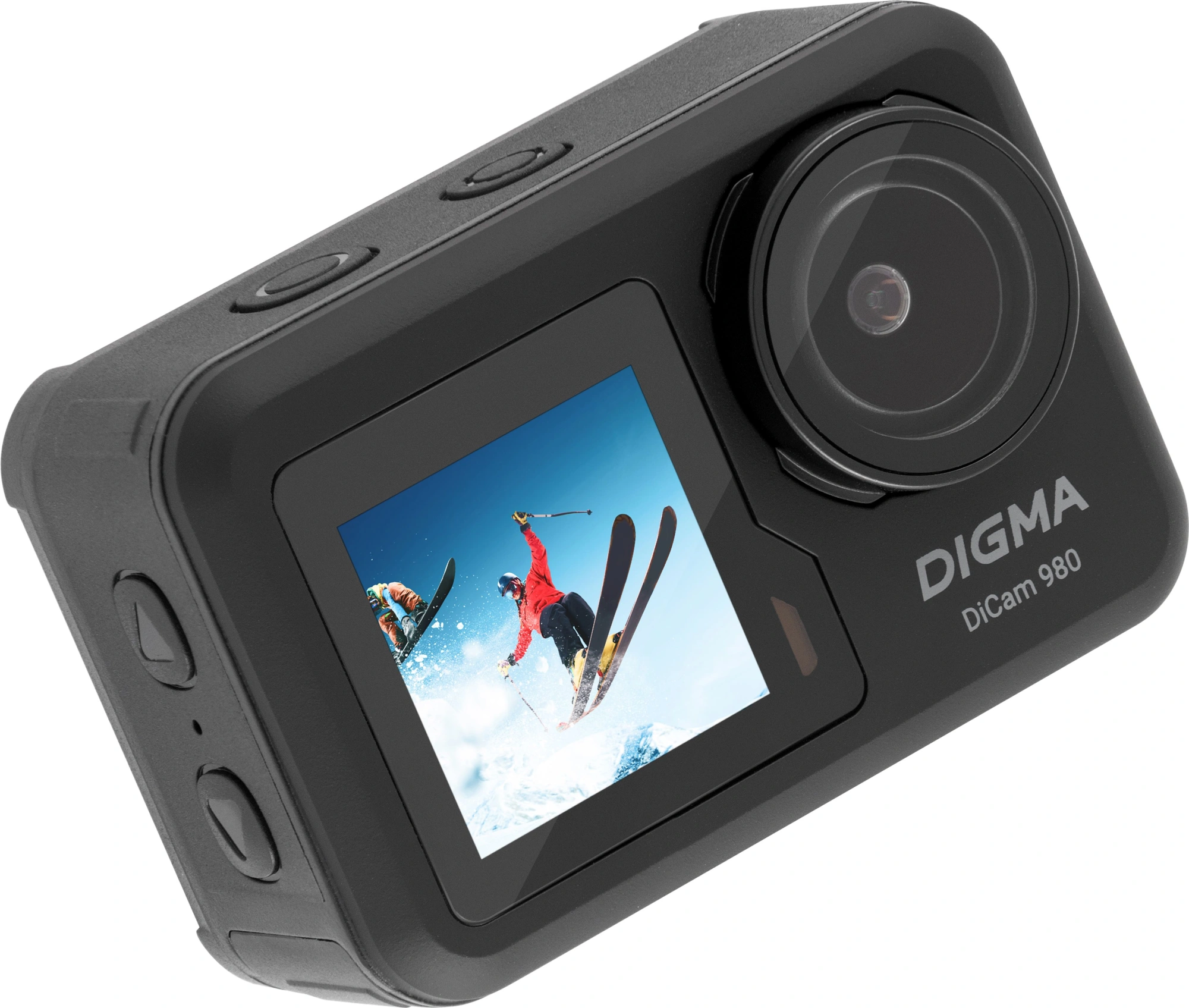 Экшн-камера Digma DiCam 980 1xCMOS 12Mpix черный — миниатюра 4
