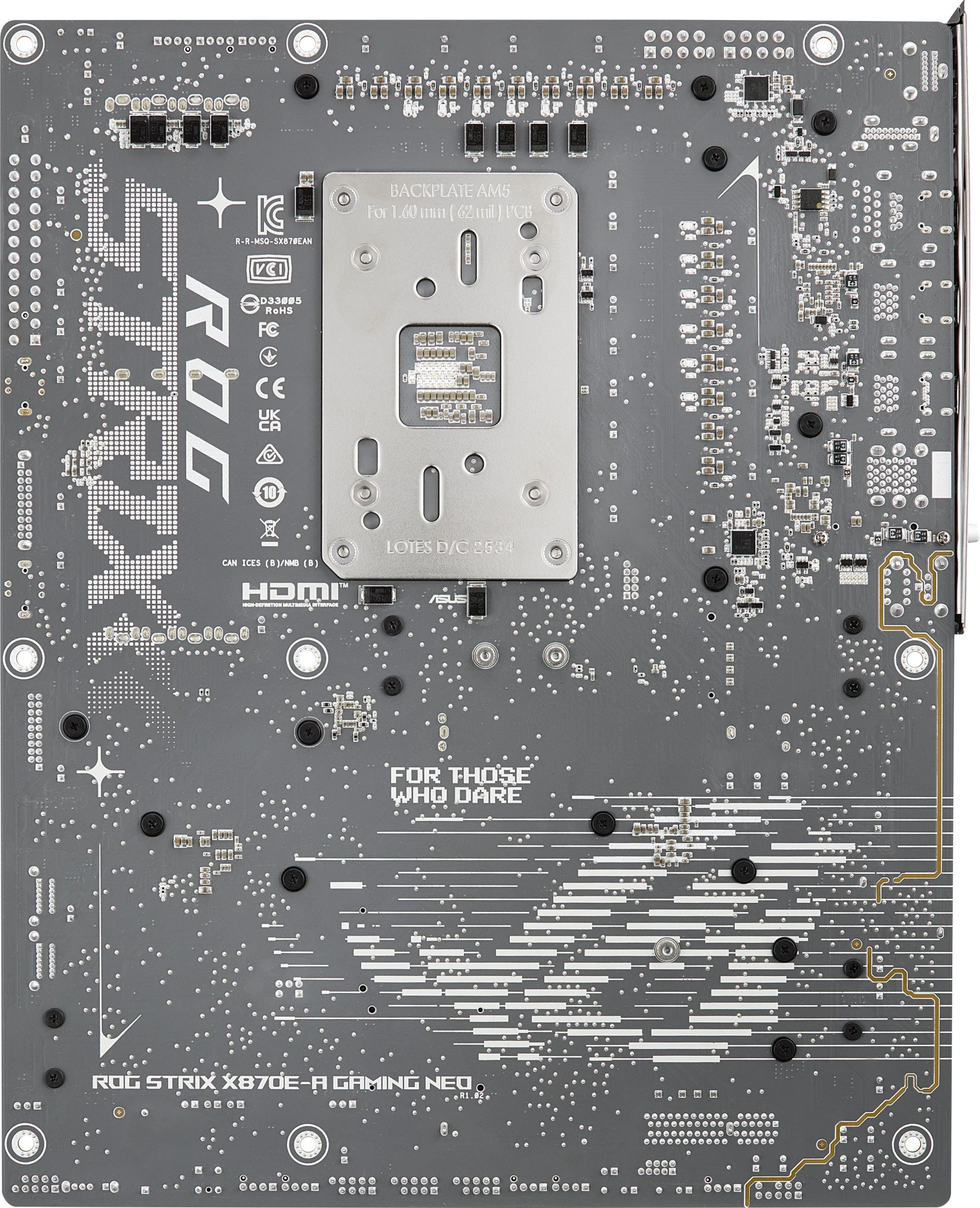 Материнская плата Asus ROG STRIX X870E-A GAMING WIFI7 NEO Socket AM5 AMD X870 4xDDR5 ATX AC`97 8ch(7.1) 5Gigabit RAID+HDMI — миниатюра 15