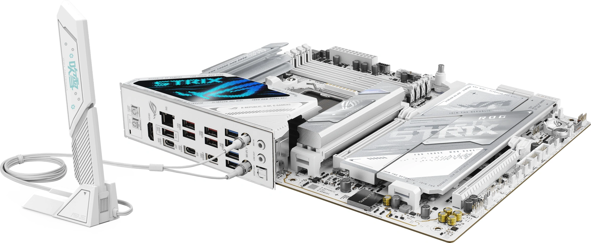 Материнская плата Asus ROG STRIX X870E-A GAMING WIFI7 NEO Socket AM5 AMD X870 4xDDR5 ATX AC`97 8ch(7.1) 5Gigabit RAID+HDMI — миниатюра 14