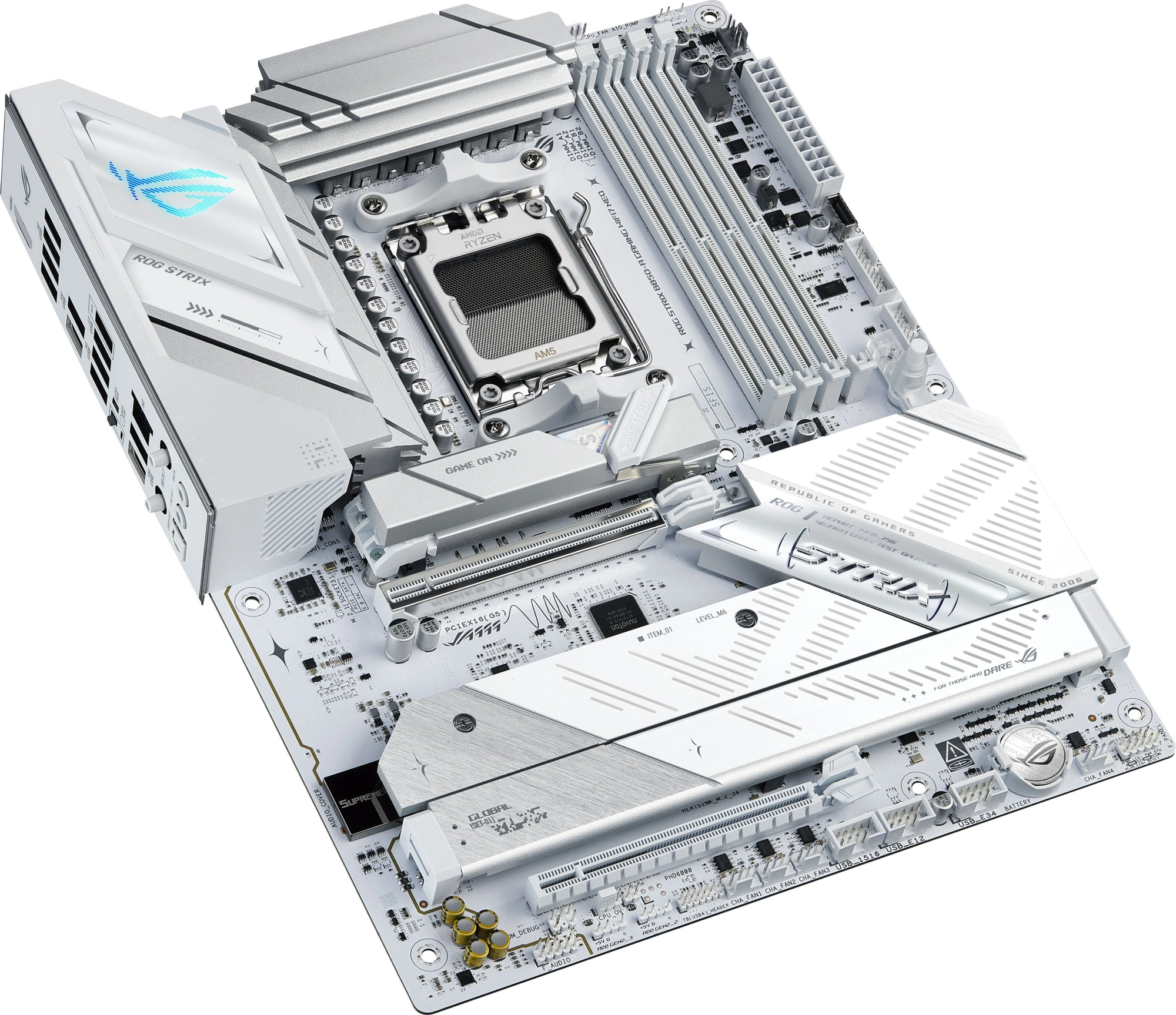Материнская плата Asus ROG STRIX B850-A GAMING WIFI7 NEO Socket AM5 AMD B850 4xDDR5 ATX AC`97 8ch(7.1) 5Gigabit RAID+HDMI — миниатюра 7