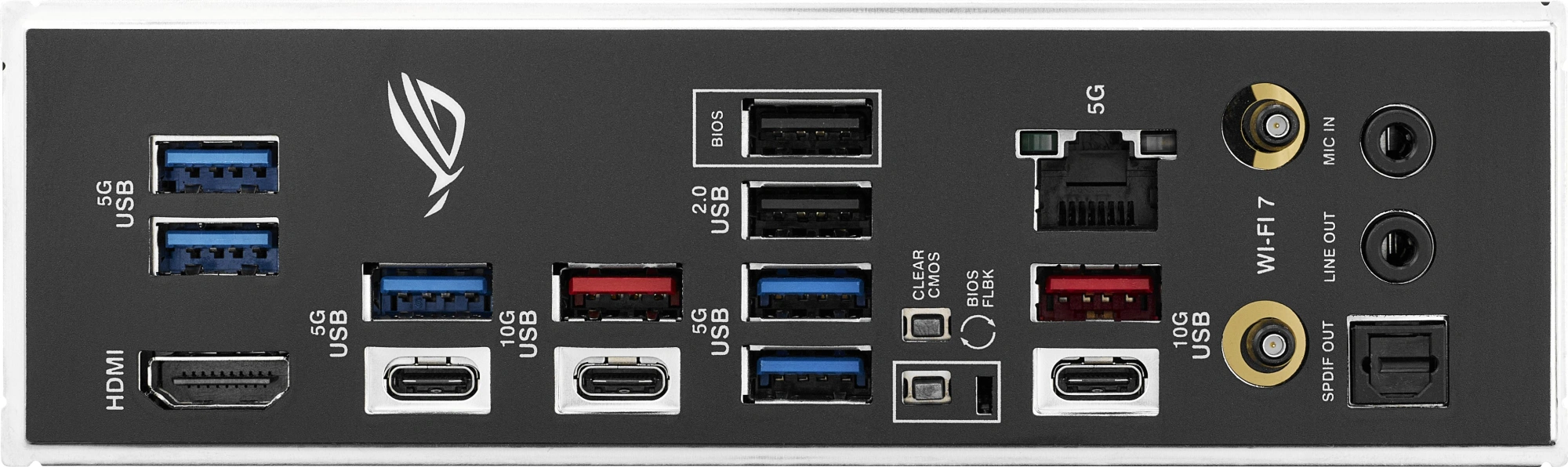 Материнская плата Asus ROG Strix B850-F GAMING WIFI7 NEO Socket AM5 AMD B850 4xDDR5 ATX AC`97 8ch(7.1) 5Gigabit RAID+HDMI — миниатюра 10