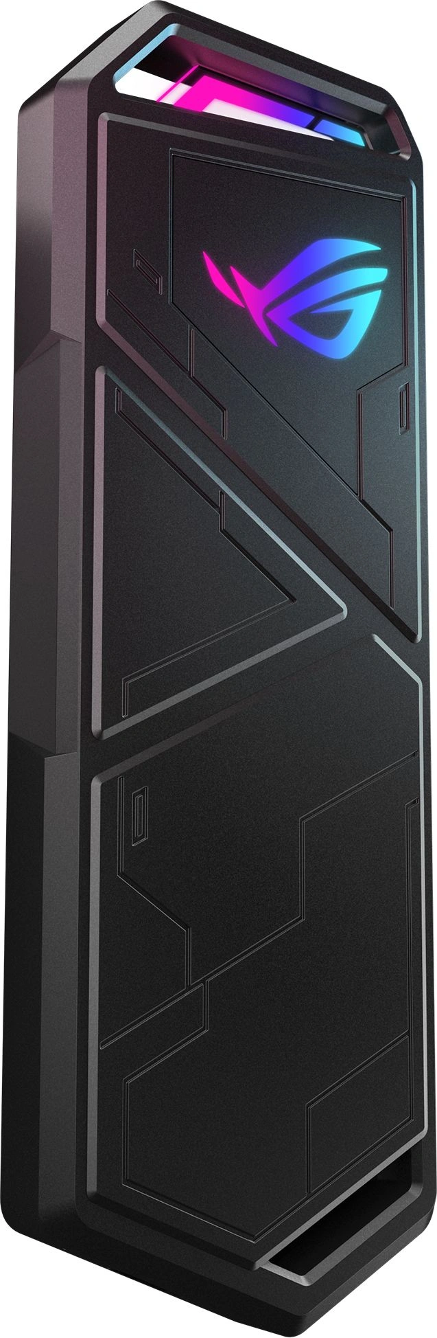 Внешний корпус SSD Asus ROG Strix Arion ESD-S1CL NVMe алюминий черный M2 2280 B/M-key — миниатюра 2