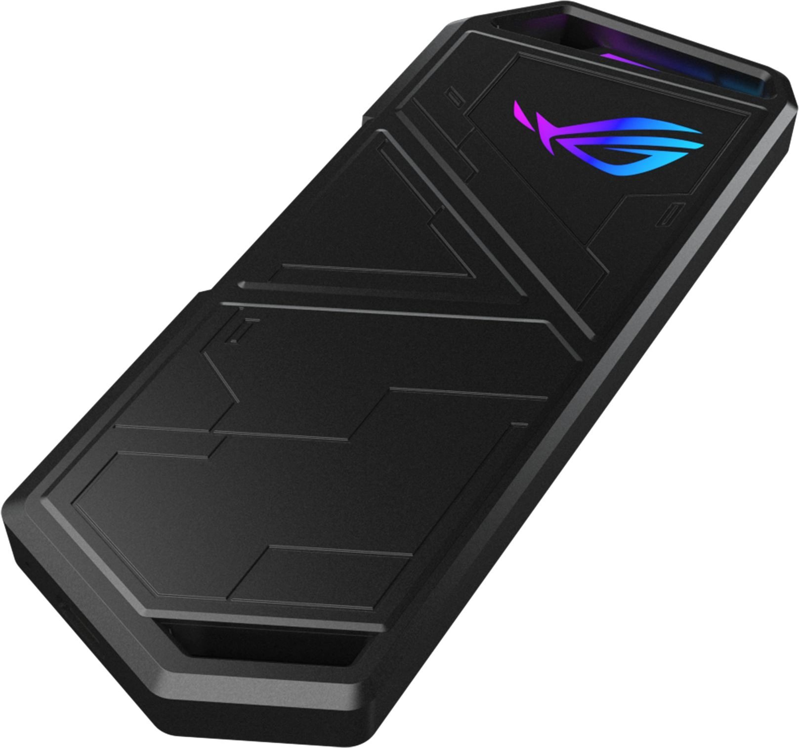Внешний корпус SSD Asus ROG Strix Arion ESD-S1CL NVMe алюминий черный M2 2280 B/M-key — миниатюра 3
