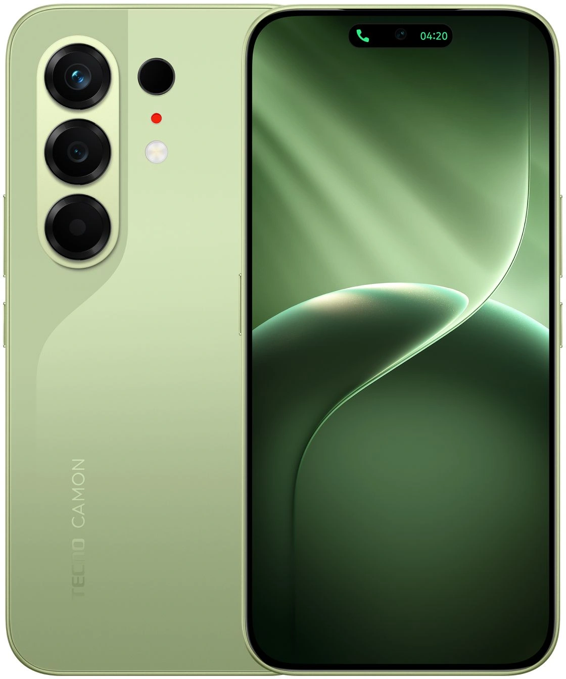 Смартфон Tecno Camon 50 128Gb 8Gb мятный моноблок 3G 4G 2Sim 6.78" 1208x2644 Android 16 50Mpix 802.11 a/b/g/n/ac NFC GPS GSM900/1800 GSM1900 Protect FM