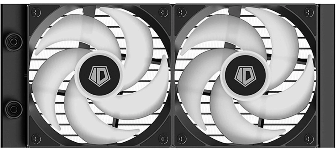 Система водяного охлаждения ID-Cooling FX240 TD ARGB Soc-AM5/AM4/1200/1700/1851 черный 4-pin 27.2dB Al LCD 300W Ret — миниатюра 5