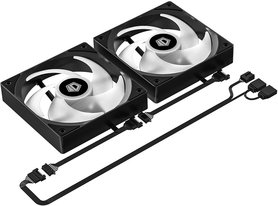 Система водяного охлаждения ID-Cooling FX240 TD ARGB Soc-AM5/AM4/1200/1700/1851 черный 4-pin 27.2dB Al LCD 300W Ret — миниатюра 8