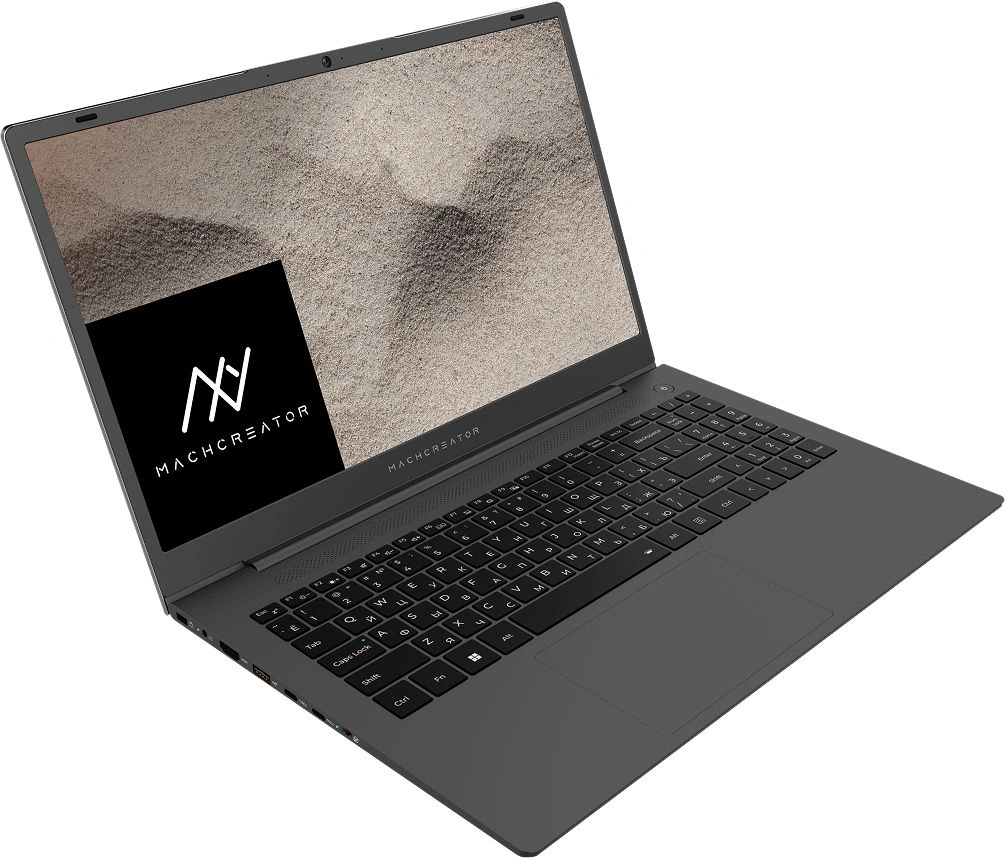 Ноутбук Machcreator One R6 Ryzen 5 7430U 16Gb SSD512Gb AMD Radeon Graphics 16" IPS FHD+ (1920x1200) Windows 11 Pro grey WiFi BT Cam 4825mAh (JJ00G000HRU) — миниатюра 2