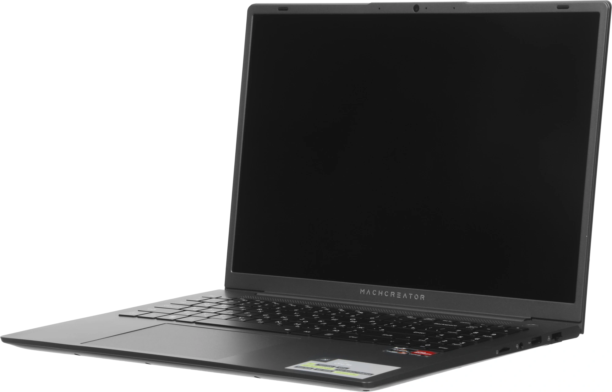 Ноутбук Machcreator One R6 Ryzen 5 7430U 16Gb SSD512Gb AMD Radeon Graphics 16" IPS FHD+ (1920x1200) Windows 11 Pro grey WiFi BT Cam 4825mAh (JJ00G000HRU) — миниатюра 13