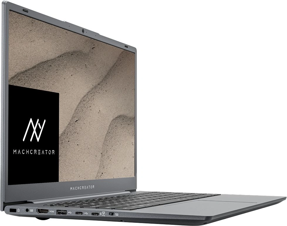 Ноутбук Machcreator One R5 Ryzen 5 7430U 16Gb SSD512Gb AMD Radeon Graphics 15.6" IPS FHD (1920x1080) Windows 11 Pro grey WiFi BT Cam 4825mAh (JJ00GB00GRU) — миниатюра 2