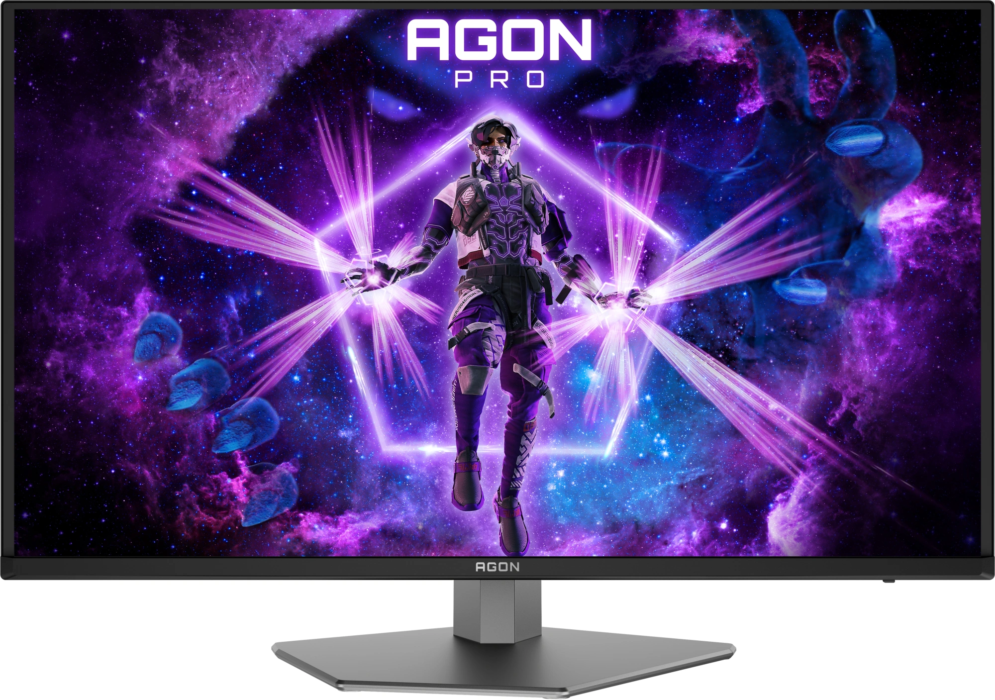 Монитор AOC 31.5" Agon Pro AG326UD черный QD OLED LED 16:9 HDMI M/M матовая HAS Piv 1000cd 178гр/178гр 3840x2160 165Hz G-Sync DP 4K USB 10.23кг — миниатюра 2