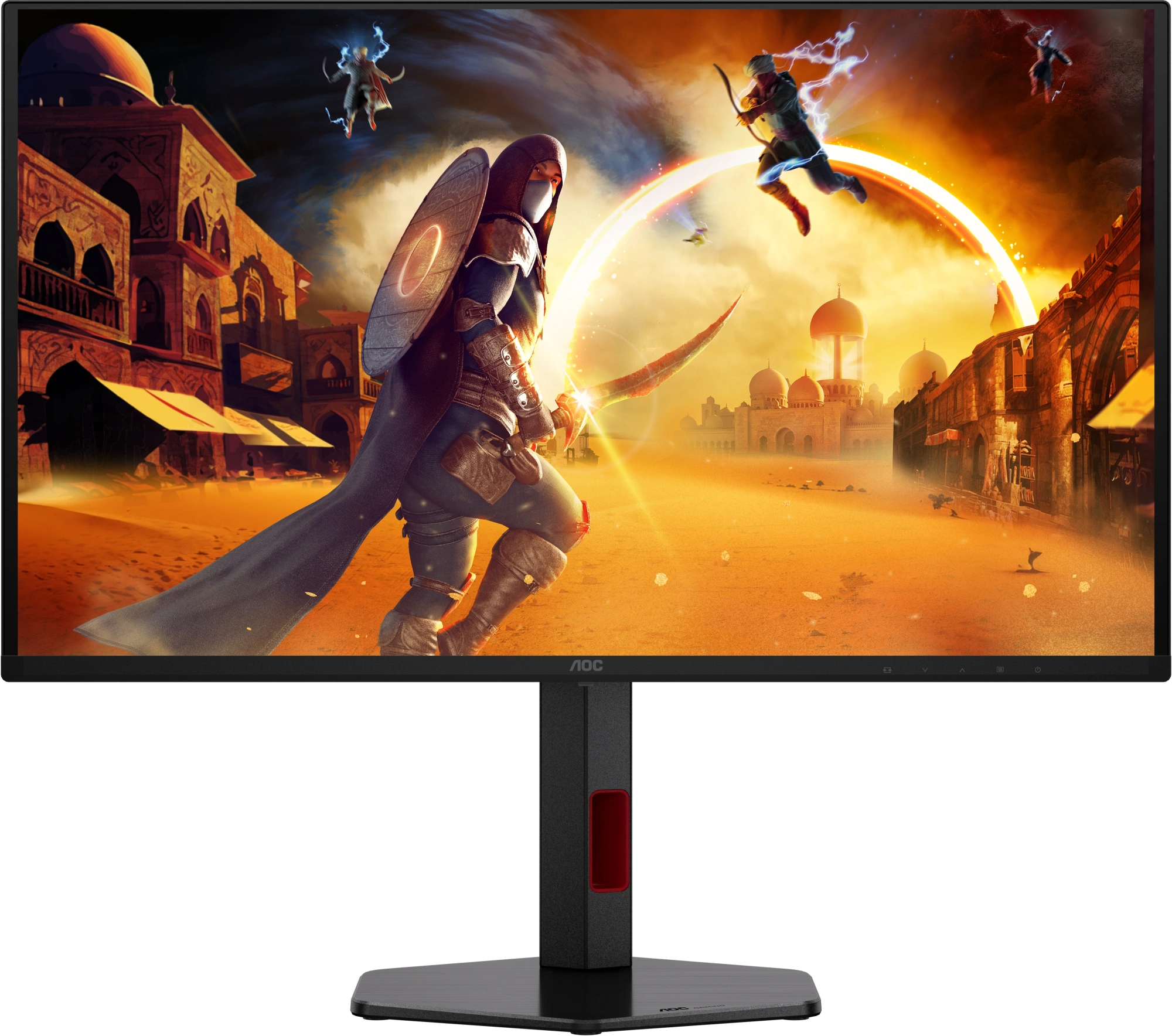 Монитор AOC 27" Q27G4ZDR черный QD OLED LED 16:9 HDMI матовая HAS Piv 400cd 178гр/178гр 2560x1440 240Hz DP 2K USB 5.52кг — миниатюра 2