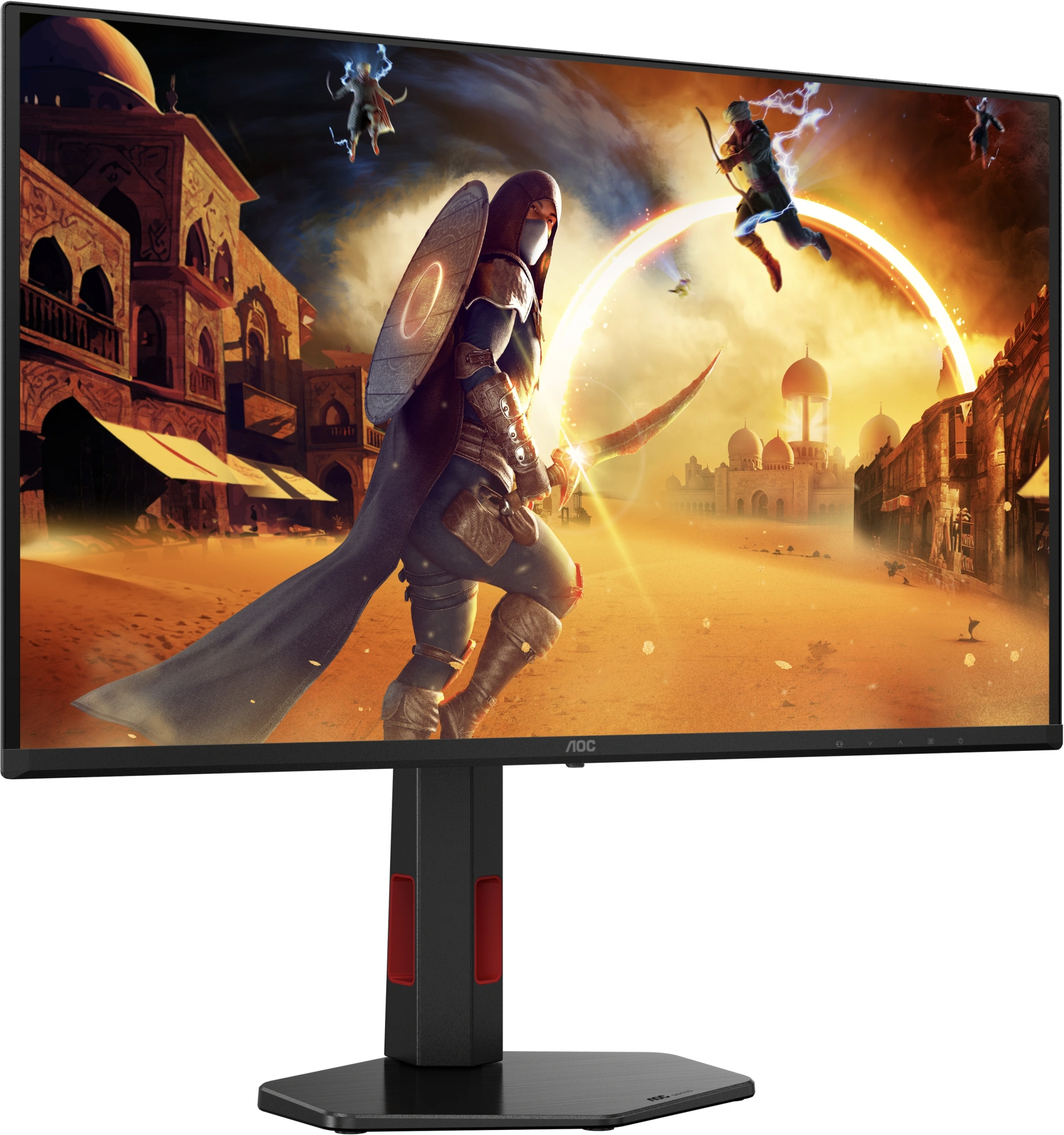 Монитор AOC 27" Q27G4ZDR черный QD OLED LED 16:9 HDMI матовая HAS Piv 400cd 178гр/178гр 2560x1440 240Hz DP 2K USB 5.52кг — миниатюра 4
