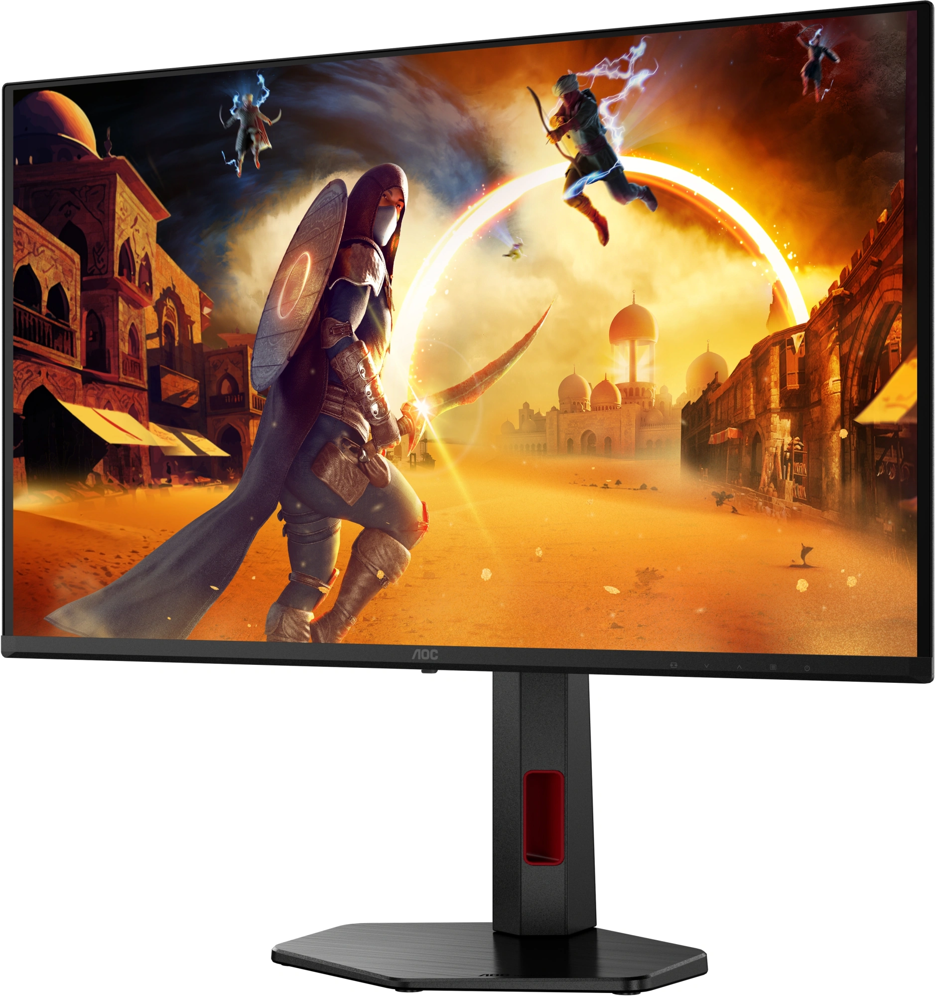 Монитор AOC 27" Q27G4ZDR черный QD OLED LED 16:9 HDMI матовая HAS Piv 400cd 178гр/178гр 2560x1440 240Hz DP 2K USB 5.52кг — миниатюра 5