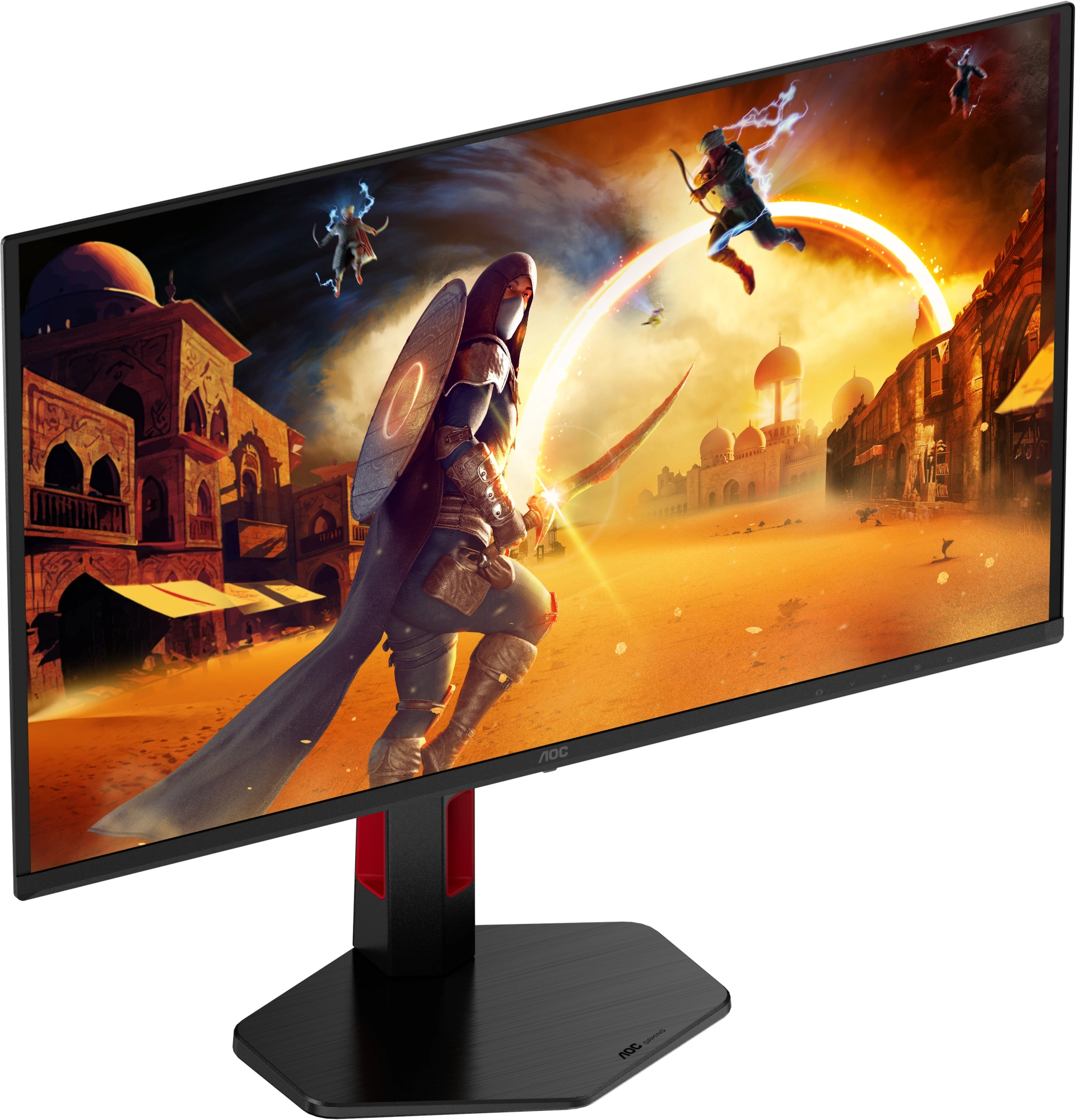 Монитор AOC 27" Q27G4ZDR черный QD OLED LED 16:9 HDMI матовая HAS Piv 400cd 178гр/178гр 2560x1440 240Hz DP 2K USB 5.52кг — миниатюра 14