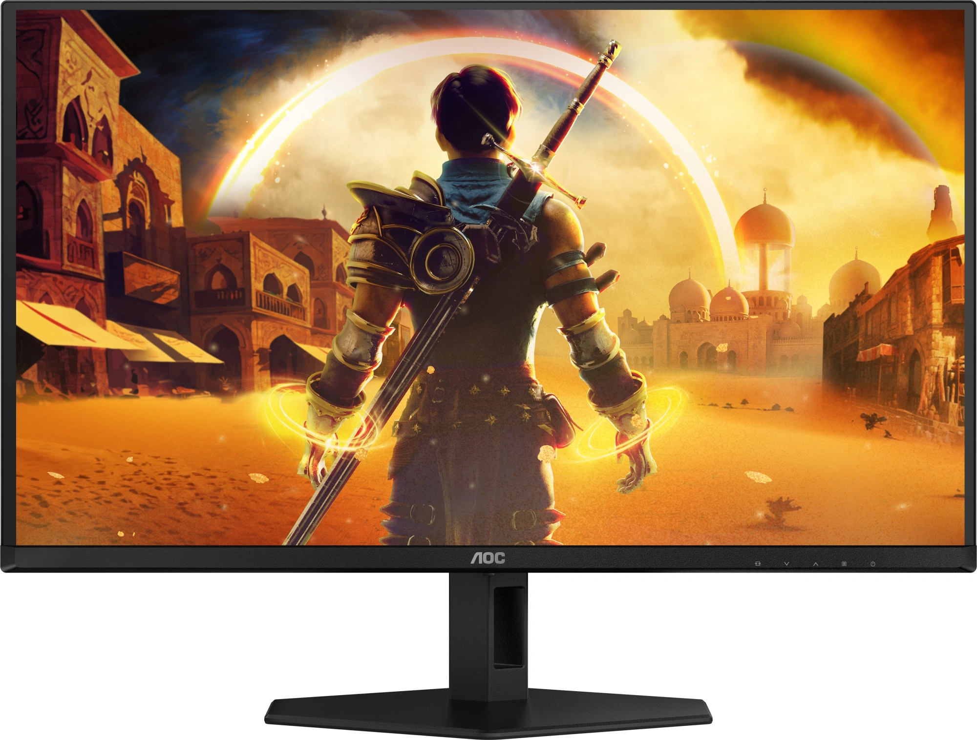 Монитор AOC 27" Q27G40ZDF черный QD OLED LED 16:9 HDMI матовая 200cd 178гр/178гр 2560x1440 240Hz DP 2K 4.06кг — фото 1