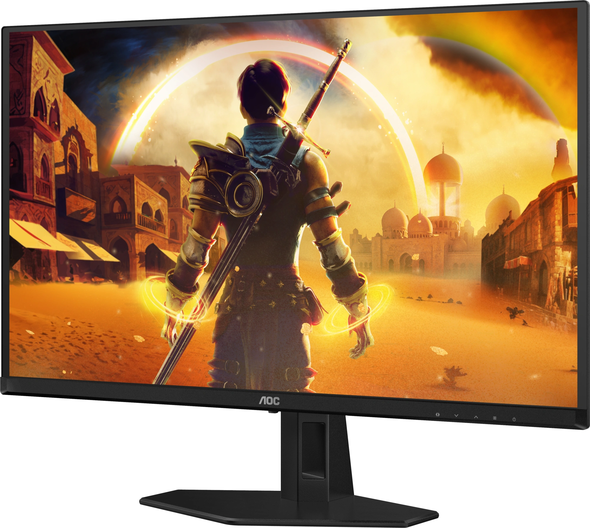 Монитор AOC 27" Q27G40ZDF черный QD OLED LED 16:9 HDMI матовая 200cd 178гр/178гр 2560x1440 240Hz DP 2K 4.06кг — миниатюра 2