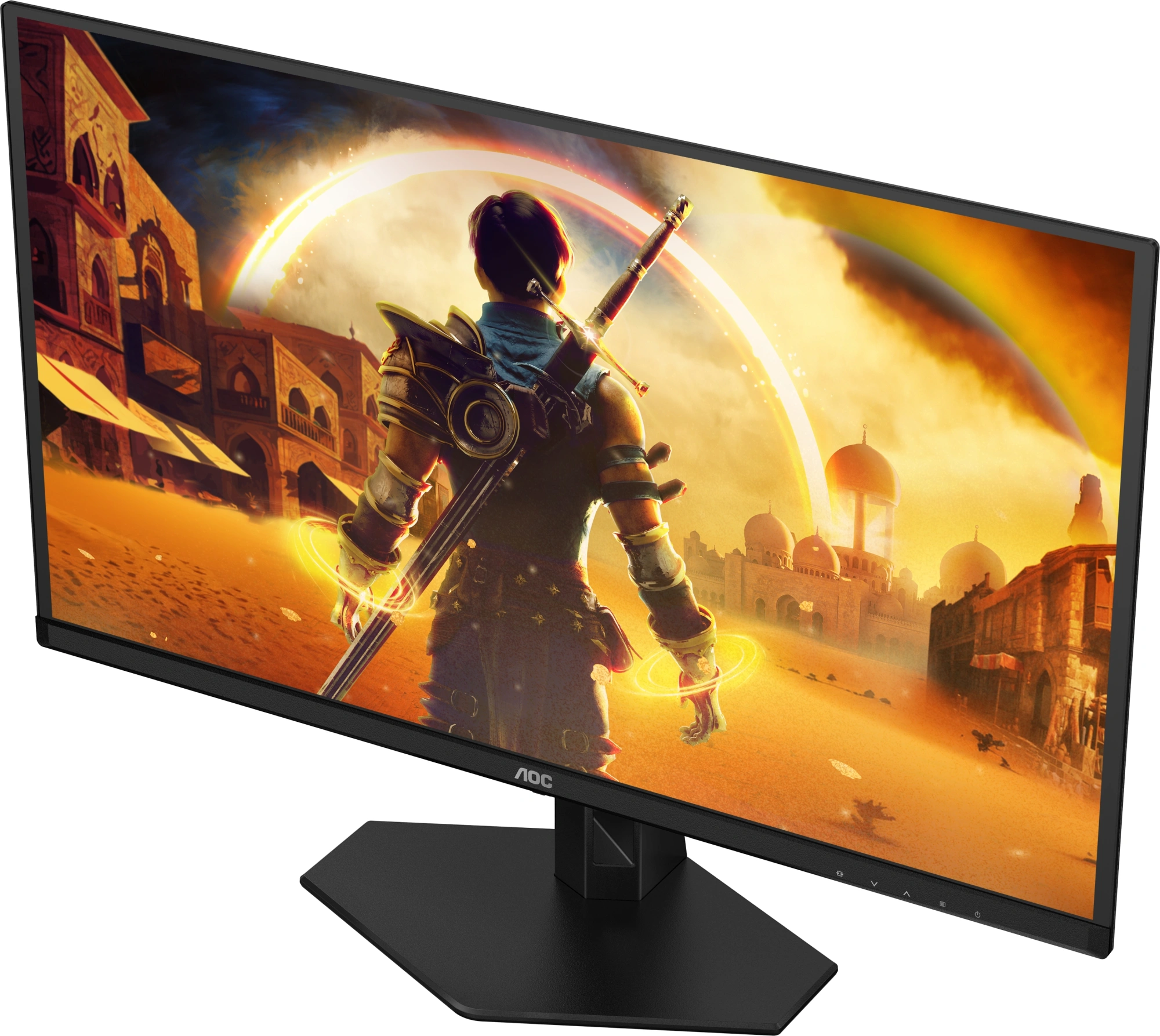 Монитор AOC 27" Q27G40ZDF черный QD OLED LED 16:9 HDMI матовая 200cd 178гр/178гр 2560x1440 240Hz DP 2K 4.06кг — миниатюра 3