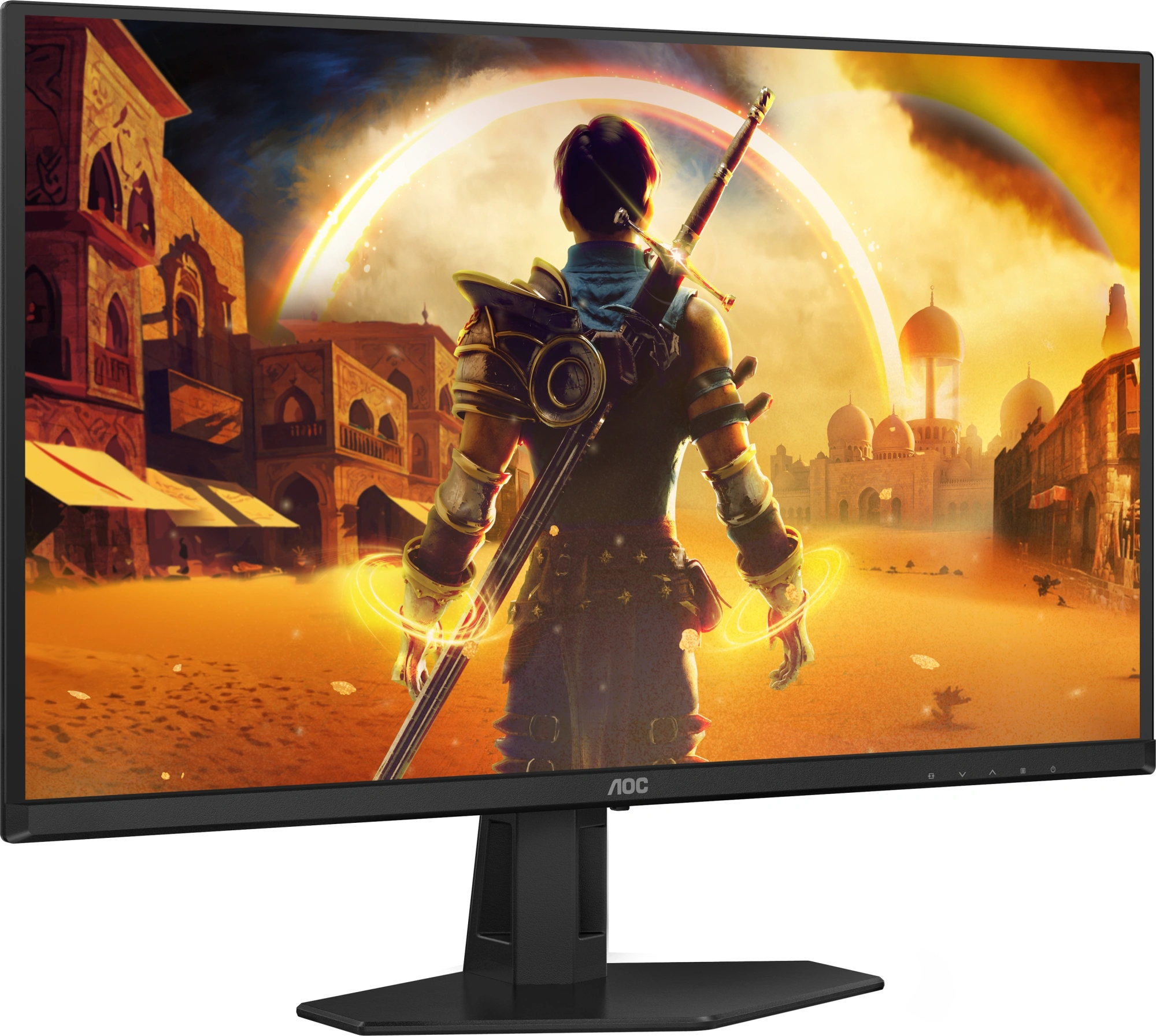 Монитор AOC 27" Q27G40ZDF черный QD OLED LED 16:9 HDMI матовая 200cd 178гр/178гр 2560x1440 240Hz DP 2K 4.06кг — миниатюра 4