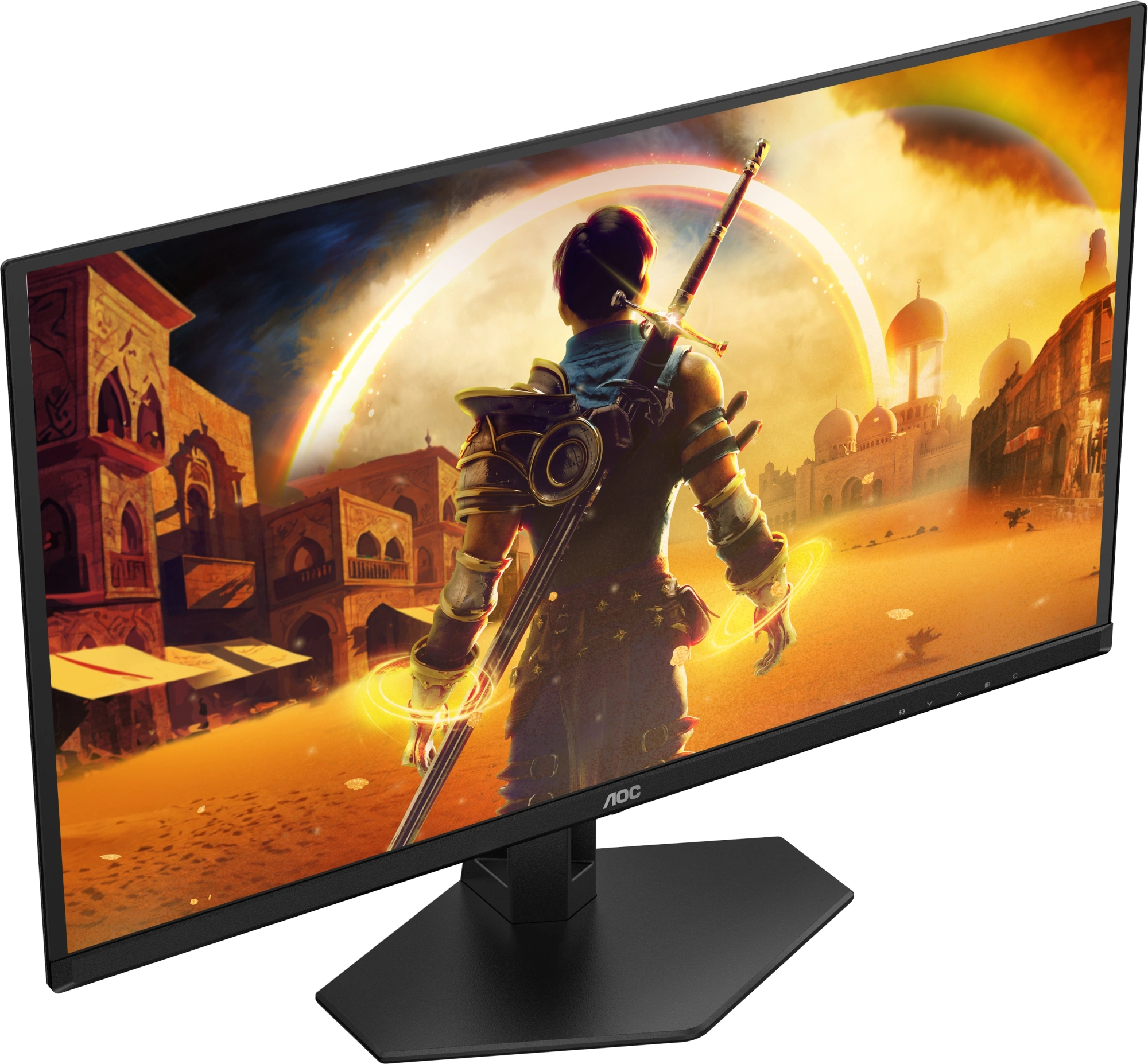 Монитор AOC 27" Q27G40ZDF черный QD OLED LED 16:9 HDMI матовая 200cd 178гр/178гр 2560x1440 240Hz DP 2K 4.06кг — миниатюра 5