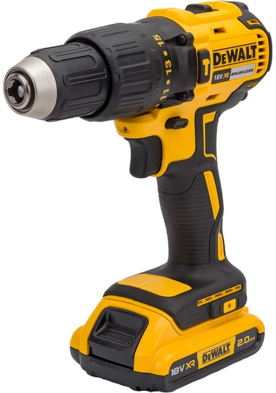 Дрель-шуруповерт DeWalt DCD778D2T-QW 340Вт аккум. патрон:быстрозажимной (кейс в комплекте) — миниатюра 3