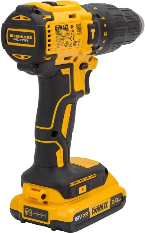 Дрель-шуруповерт DeWalt DCD778D2T-QW 340Вт аккум. патрон:быстрозажимной (кейс в комплекте) — миниатюра 4