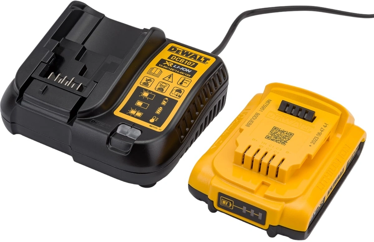 Дрель-шуруповерт DeWalt DCD778D2T-QW 340Вт аккум. патрон:быстрозажимной (кейс в комплекте) — миниатюра 6