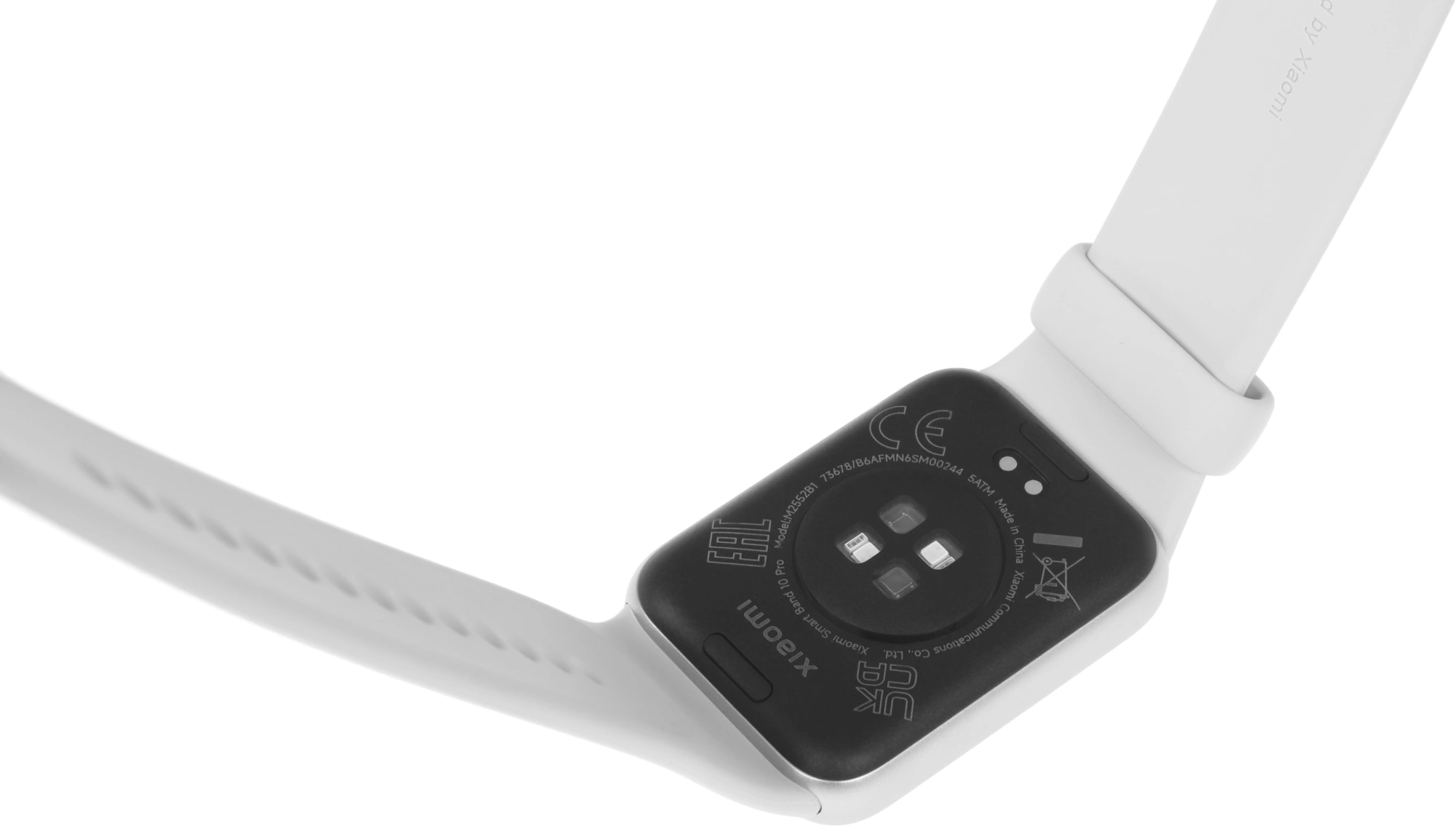 Фитнес-трекер Xiaomi Smart Band 10 Pro AMOLED корп.:серебристый рем.:серебристый (BHR08WBGL) — миниатюра 8