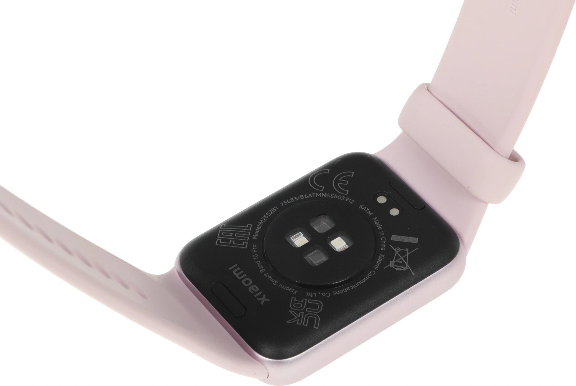 Фитнес-трекер Xiaomi Smart Band 10 Pro AMOLED корп.:розовый рем.:розовый (BHR08WGGL) — миниатюра 9