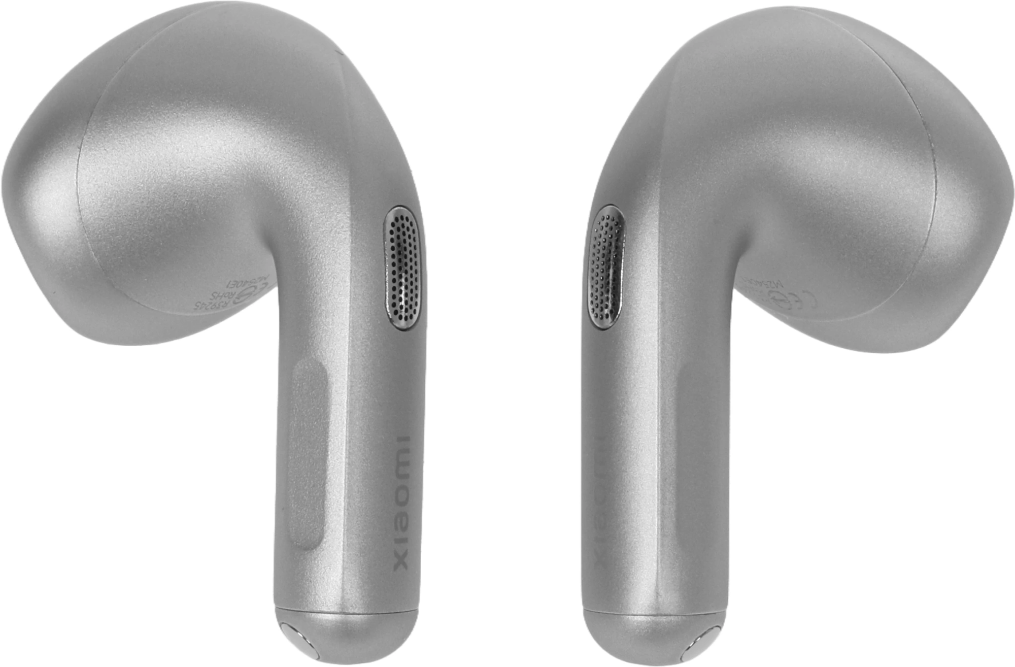 Гарнитура вкладыши Xiaomi Buds 6 серый беспроводные bluetooth в ушной раковине (BHR08OHGL) — миниатюра 2