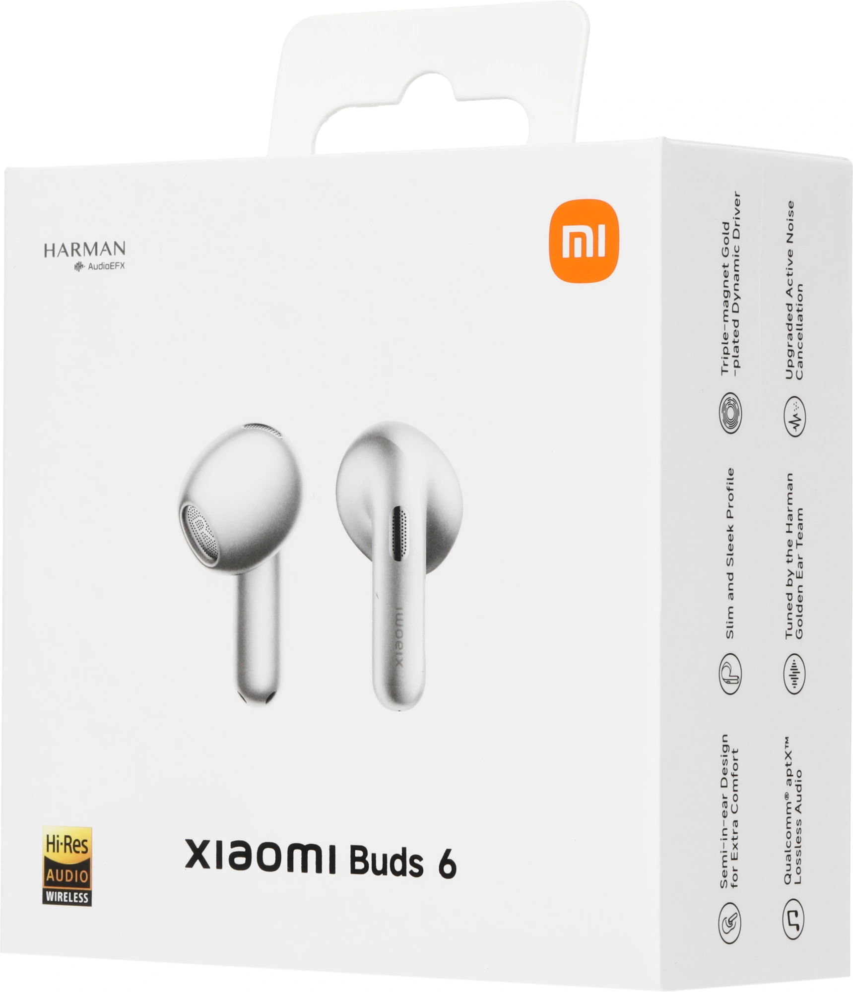 Гарнитура вкладыши Xiaomi Buds 6 серый беспроводные bluetooth в ушной раковине (BHR08OHGL) — миниатюра 7