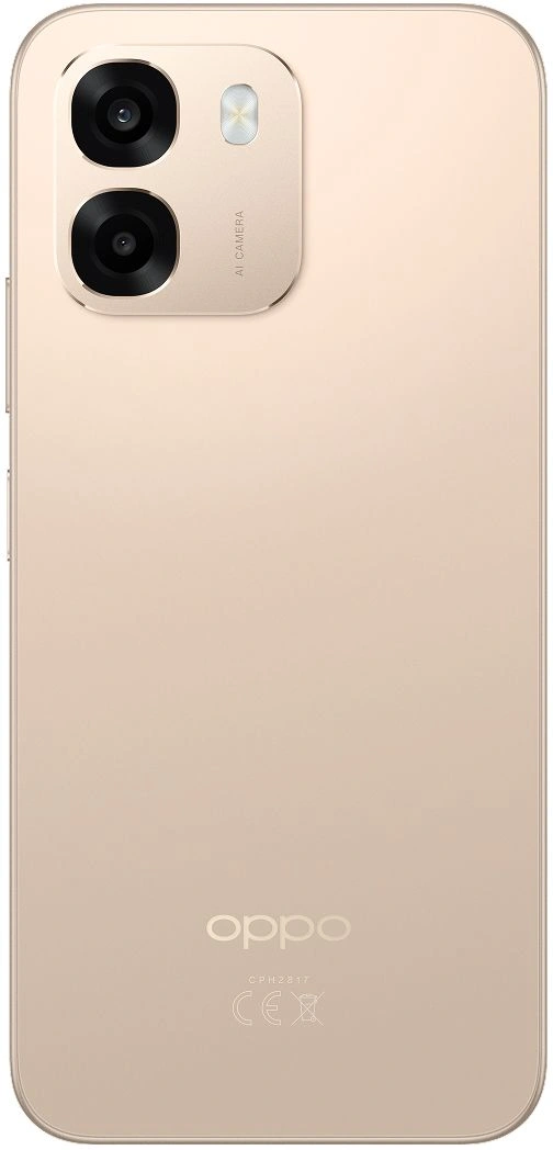 Смартфон Oppo A6 256Gb 8Gb шампань моноблок 3G 4G 2Sim 6.75" 720x1570 Android 15 50Mpix 802.11 a/b/g/n/ac NFC GPS GSM900/1800 Protect A-GPS microSDXC max2048Gb — миниатюра 5
