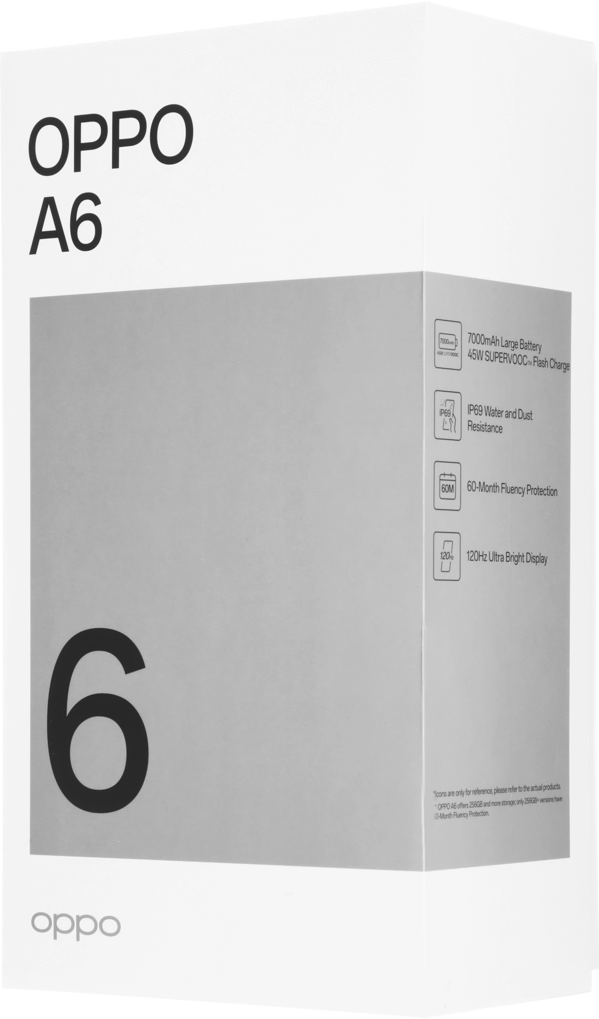Смартфон Oppo A6 256Gb 8Gb шампань моноблок 3G 4G 2Sim 6.75" 720x1570 Android 15 50Mpix 802.11 a/b/g/n/ac NFC GPS GSM900/1800 Protect A-GPS microSDXC max2048Gb — миниатюра 13