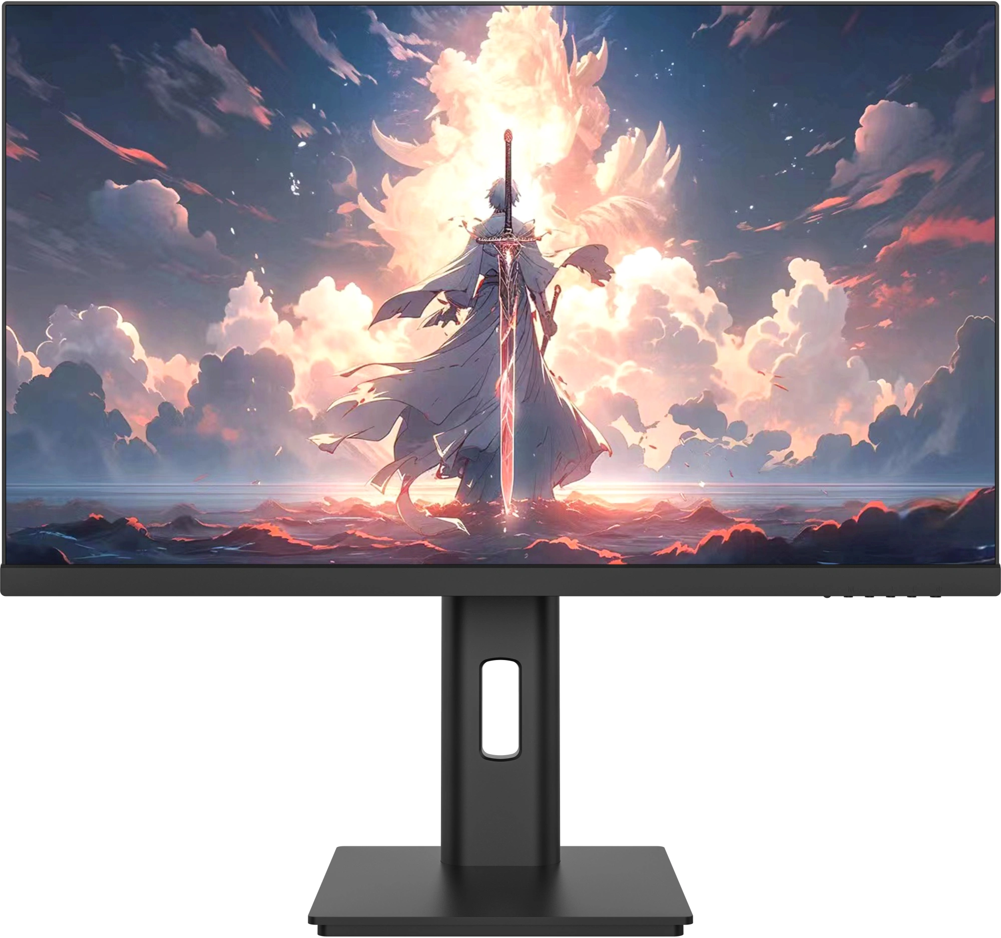 Монитор NPC 23.8" MF2439 черный IPS LED 3ms 16:9 HDMI M/M матовая HAS Piv 300cd 178гр/178гр 1920x1080 120Hz G-Sync FreeSync VGA DP FHD 4.2кг — миниатюра 5