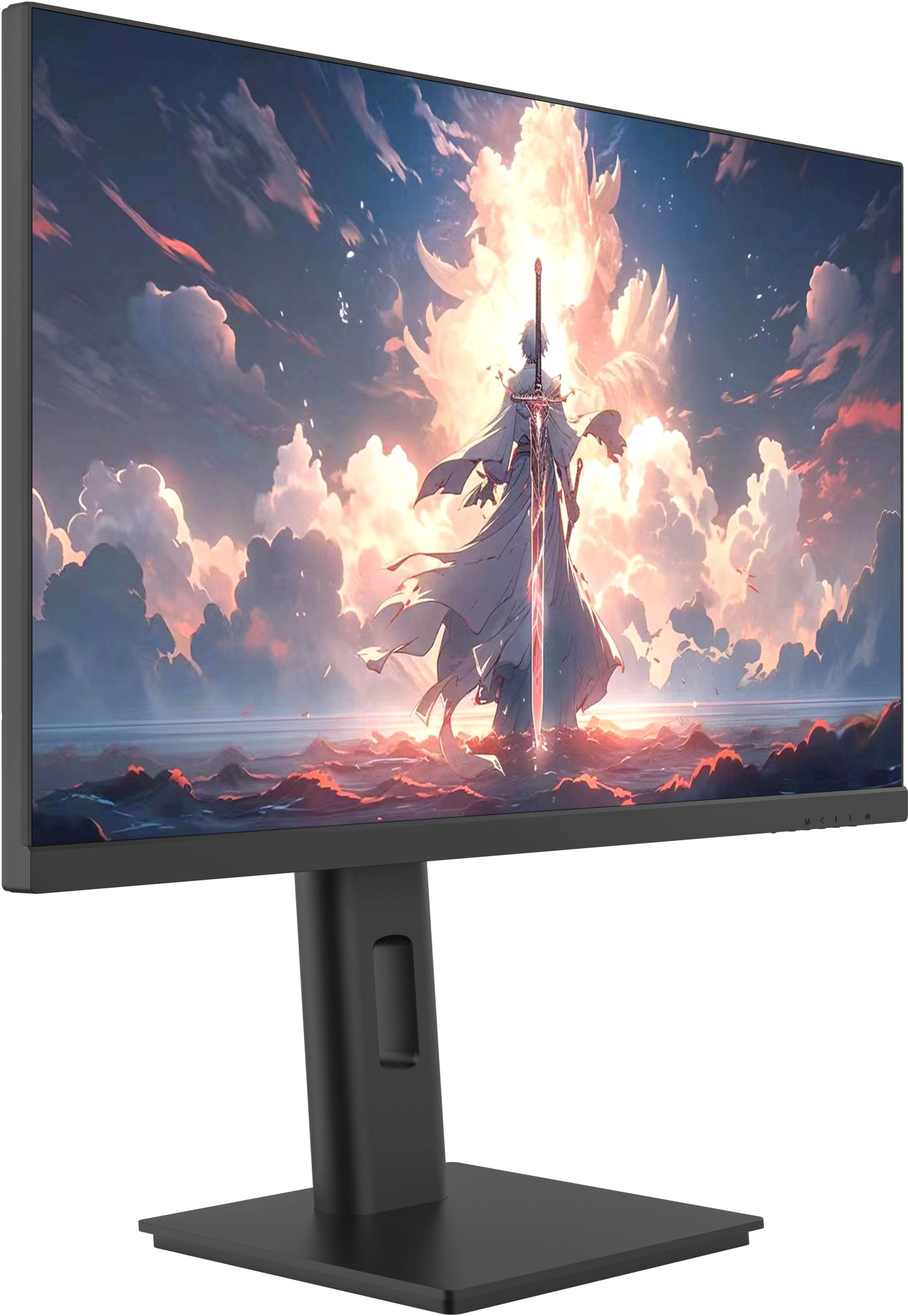 Монитор NPC 23.8" MF2439 черный IPS LED 3ms 16:9 HDMI M/M матовая HAS Piv 300cd 178гр/178гр 1920x1080 120Hz G-Sync FreeSync VGA DP FHD 4.2кг — миниатюра 2