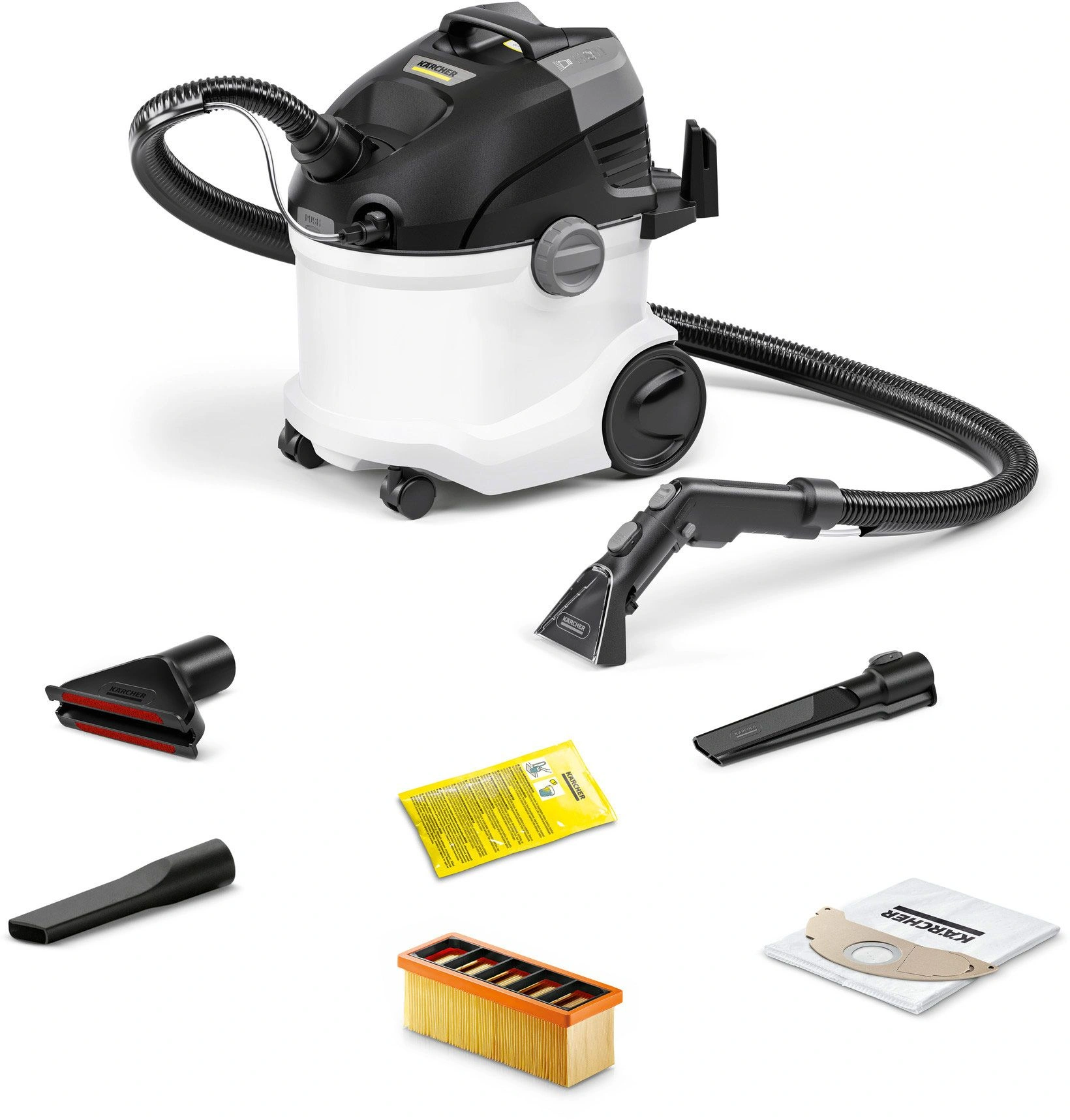 Пылесос моющий Karcher SE 5 Car 1000Вт белый/черный (в компл.:1мешок) — миниатюра 2