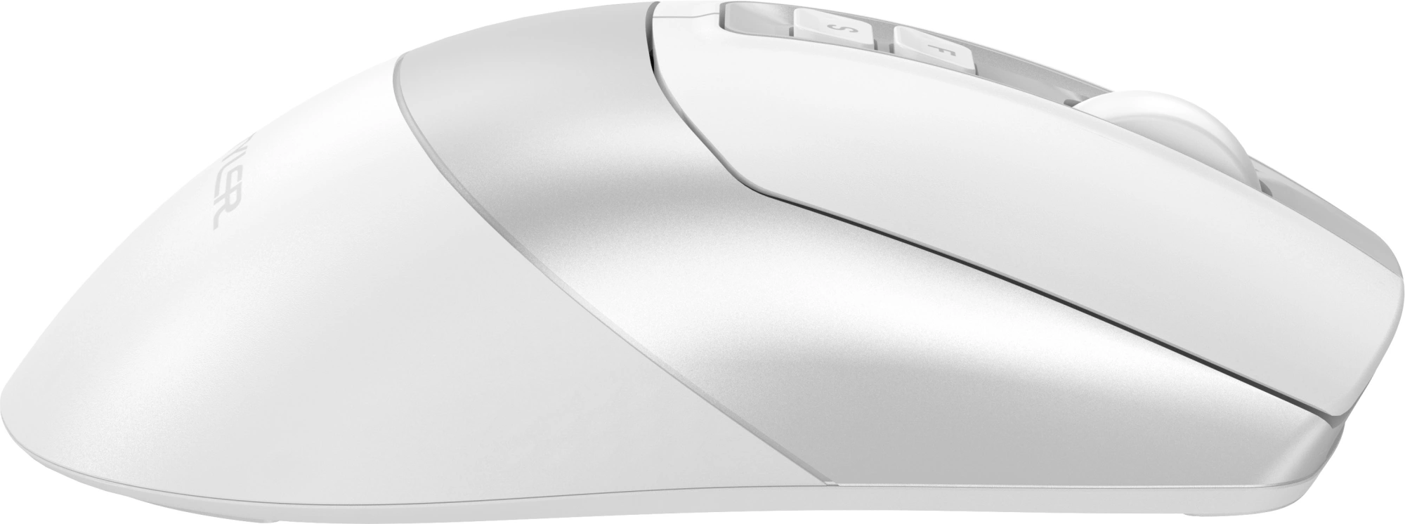 Мышь A4Tech Fstyler FB50CS Plus белый оптическая 3200dpi silent беспров. BT/Radio USB 7but — миниатюра 5