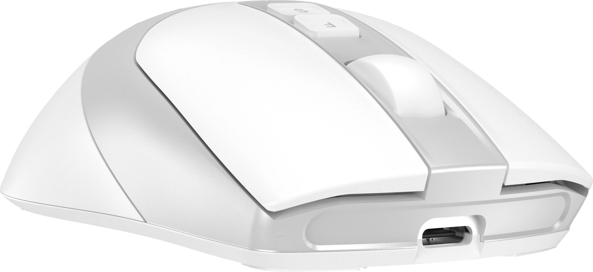 Мышь A4Tech Fstyler FB50CS Plus белый оптическая 3200dpi silent беспров. BT/Radio USB 7but — миниатюра 9