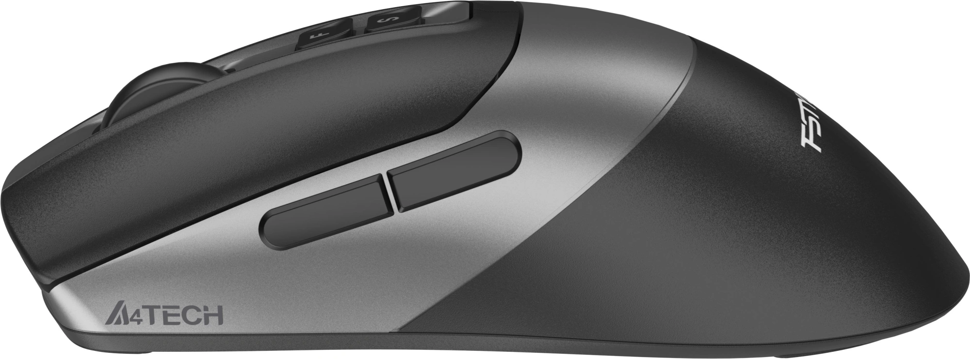 Мышь A4Tech Fstyler FB50CS Plus черный оптическая 3200dpi silent беспров. BT/Radio USB 7but — миниатюра 4
