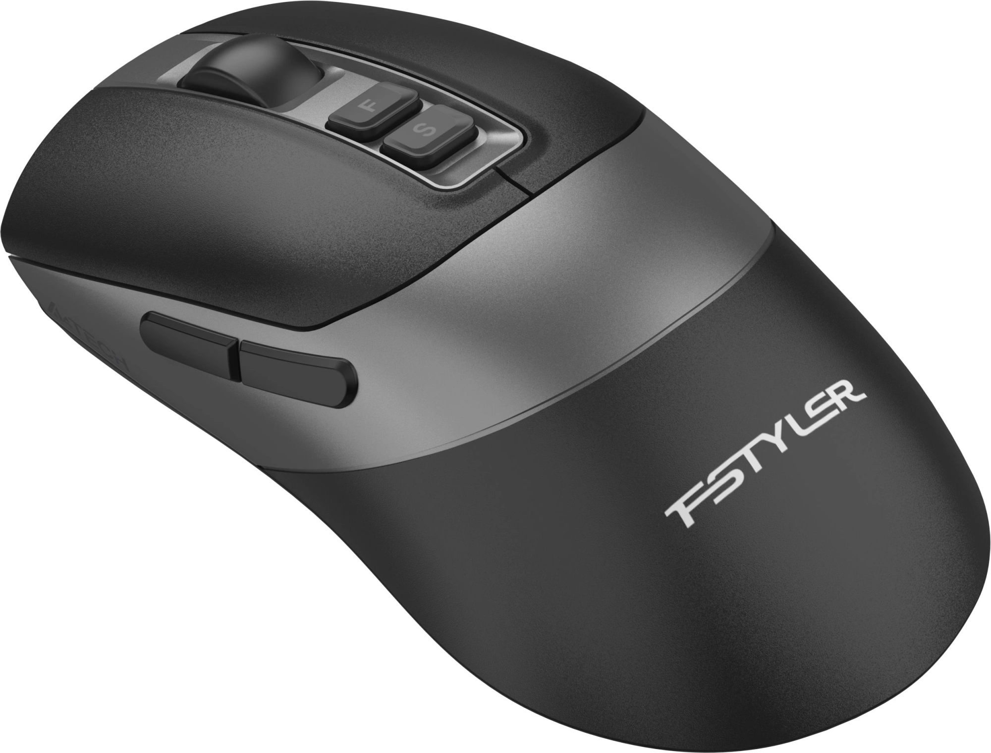Мышь A4Tech Fstyler FB50CS Plus черный оптическая 3200dpi silent беспров. BT/Radio USB 7but — миниатюра 10