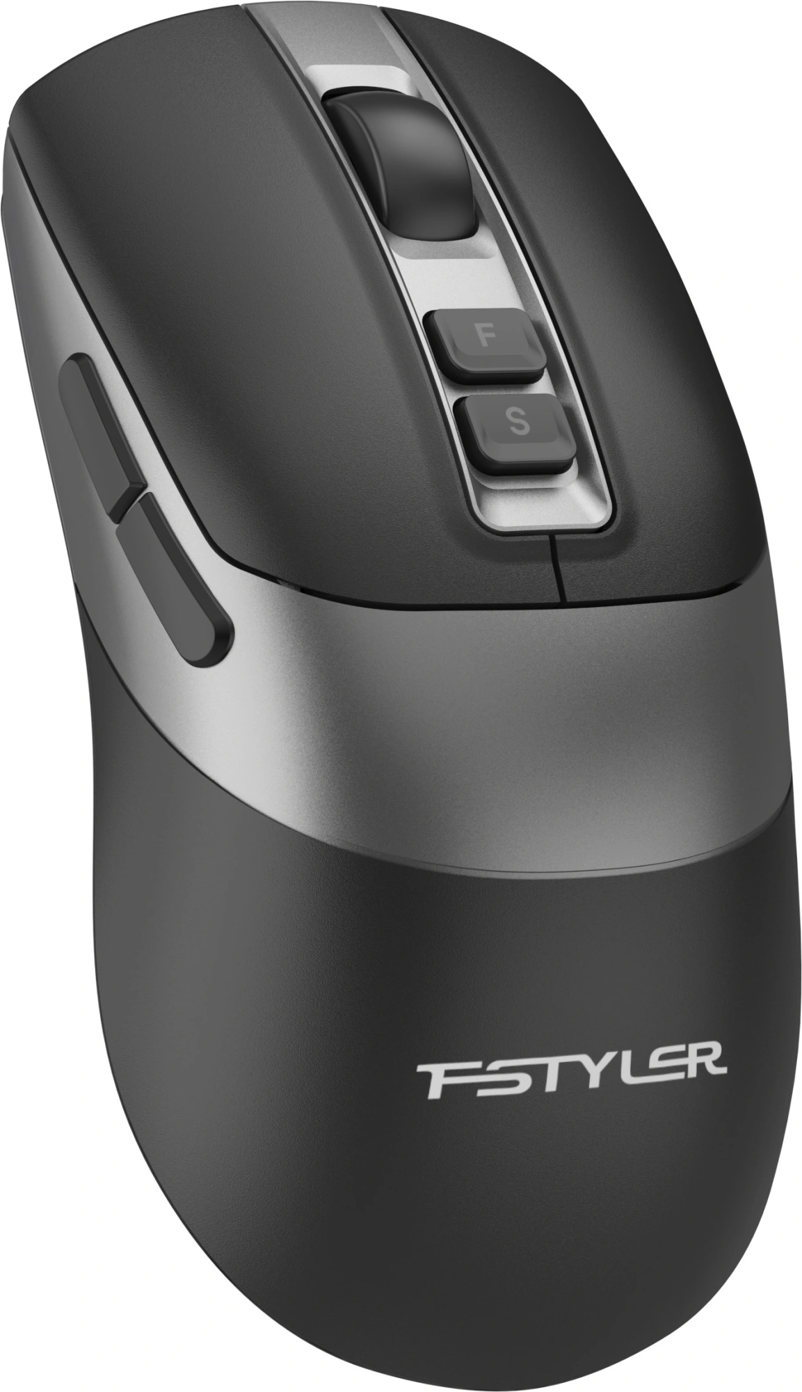 Мышь A4Tech Fstyler FB50CS Plus черный оптическая 3200dpi silent беспров. BT/Radio USB 7but — миниатюра 11