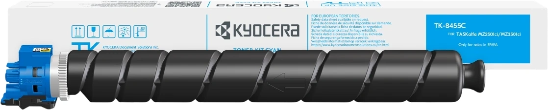 Картридж лазерный Kyocera TK-8455С 1T0C2MCNL0 голубой (12000стр.) для Kyocera TASKalfa MZ2501ci — миниатюра 2