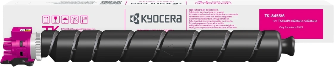 Картридж лазерный Kyocera TK-8455M 1T0C2MBNL0 пурпурный (12000стр.) для Kyocera TASKalfa MZ2501ci — миниатюра 2