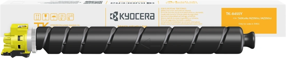 Картридж лазерный Kyocera TK-8455Y 1T0C2MANL0 желтый (12000стр.) для Kyocera TASKalfa MZ2501ci — миниатюра 2
